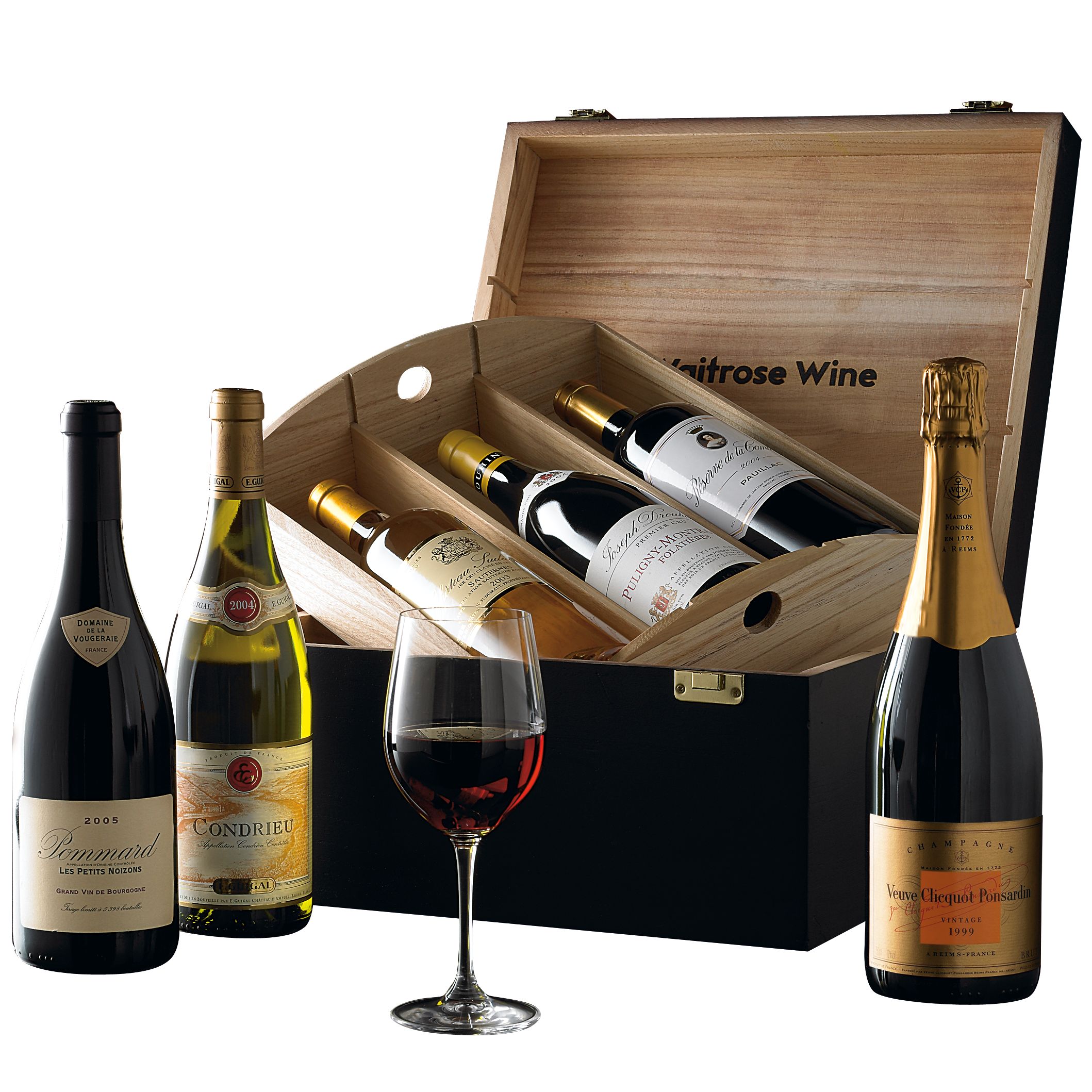 Vintage Fine Wines Wooden Box
