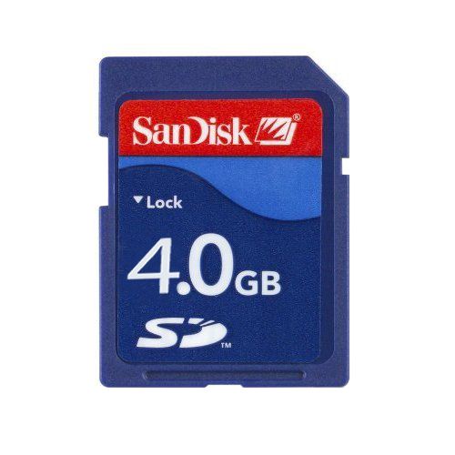 SanDisk SD Memory Card 4GB