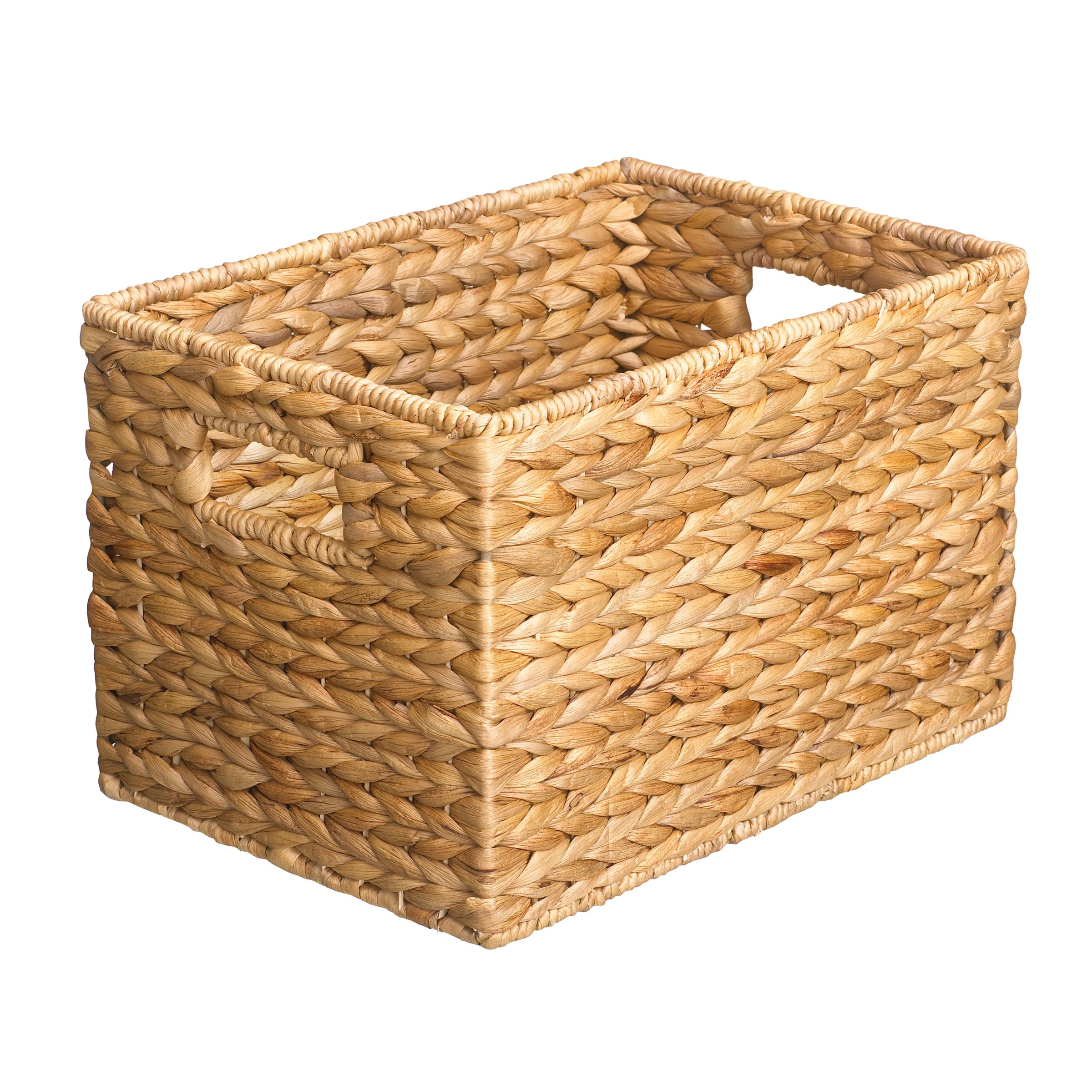 Water Hyacinth Towel Basket