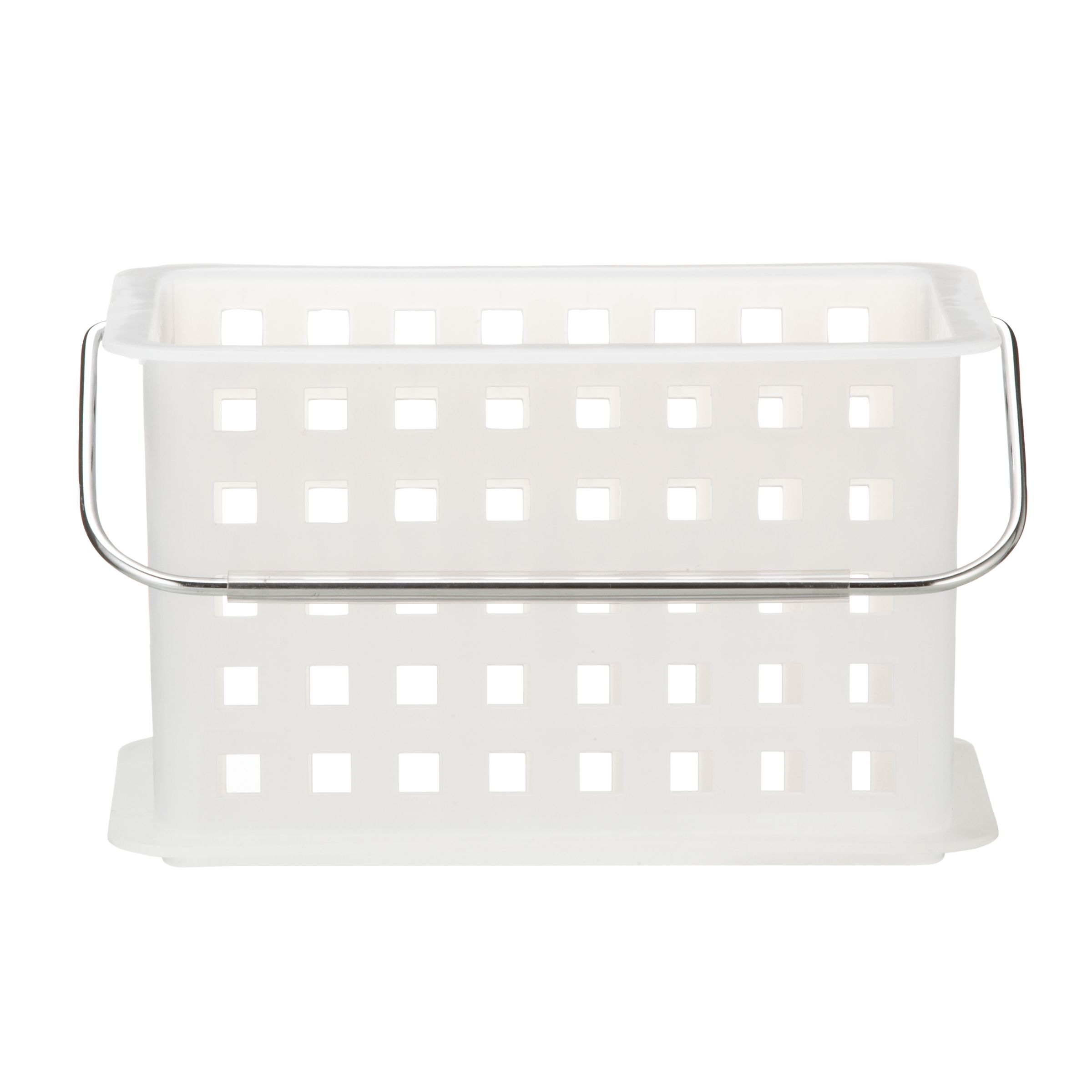 Clear Bathroom Basket
