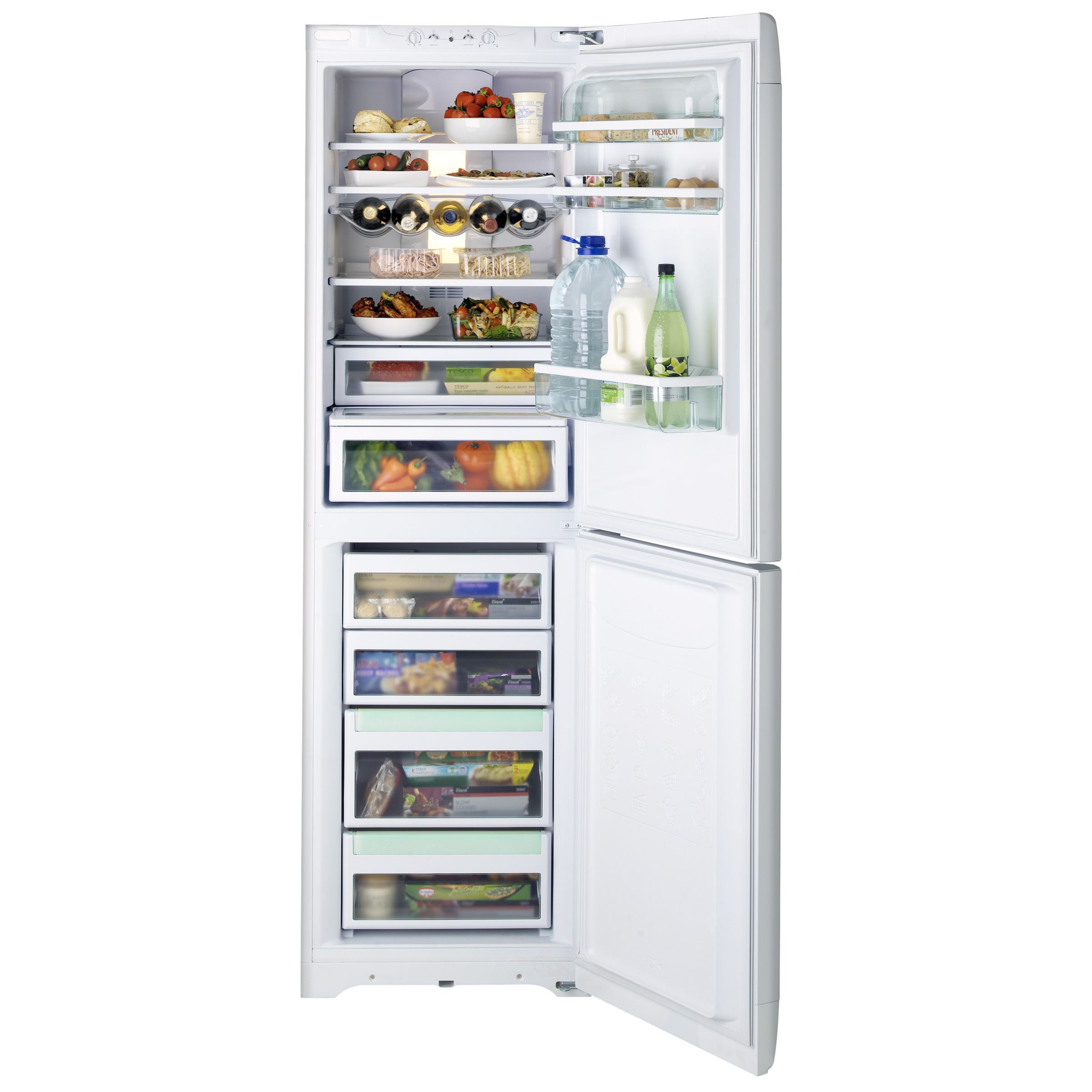 Hotpoint FF200EP Fridge Freezer White