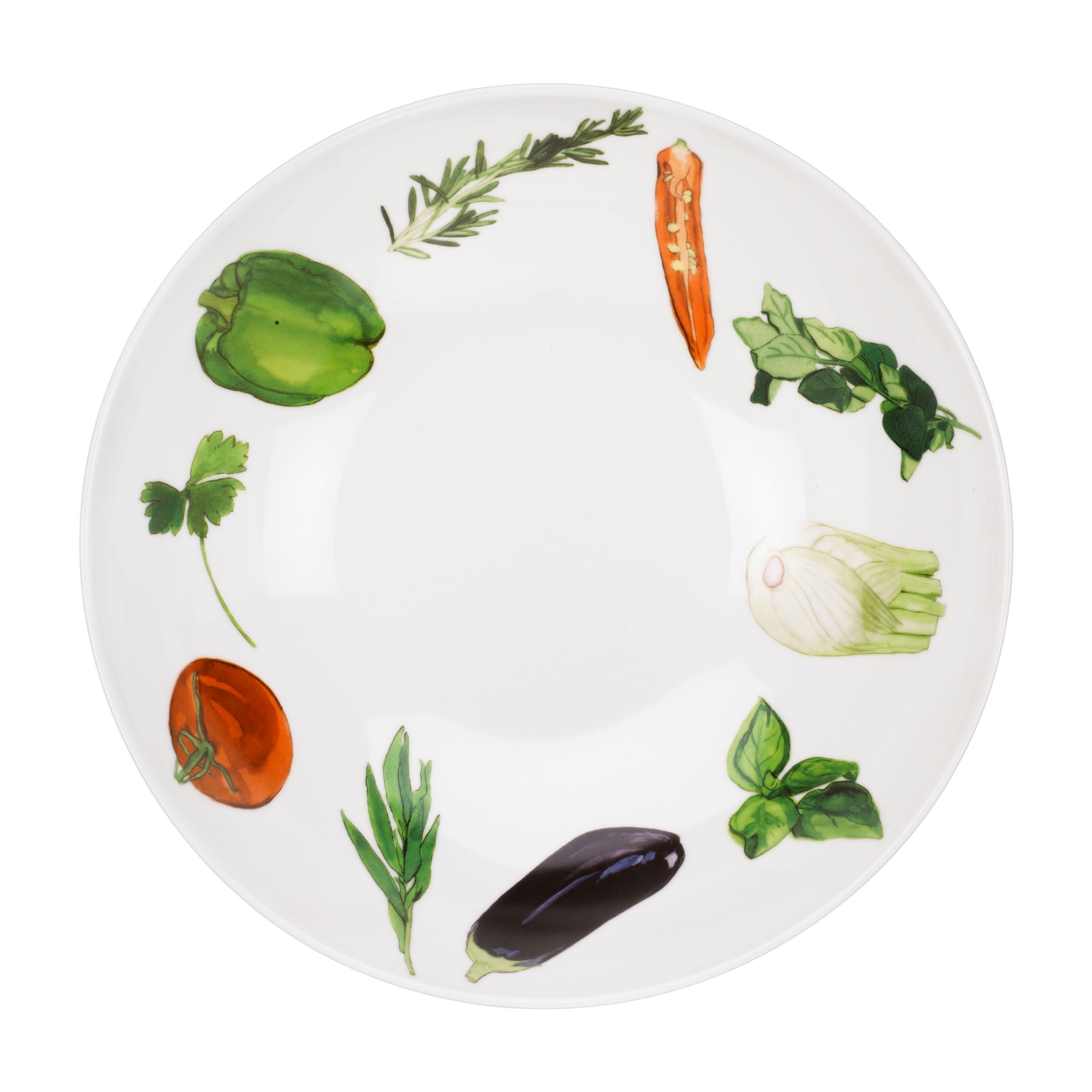 John Lewis Vegetable Pasta Bowl 35cm