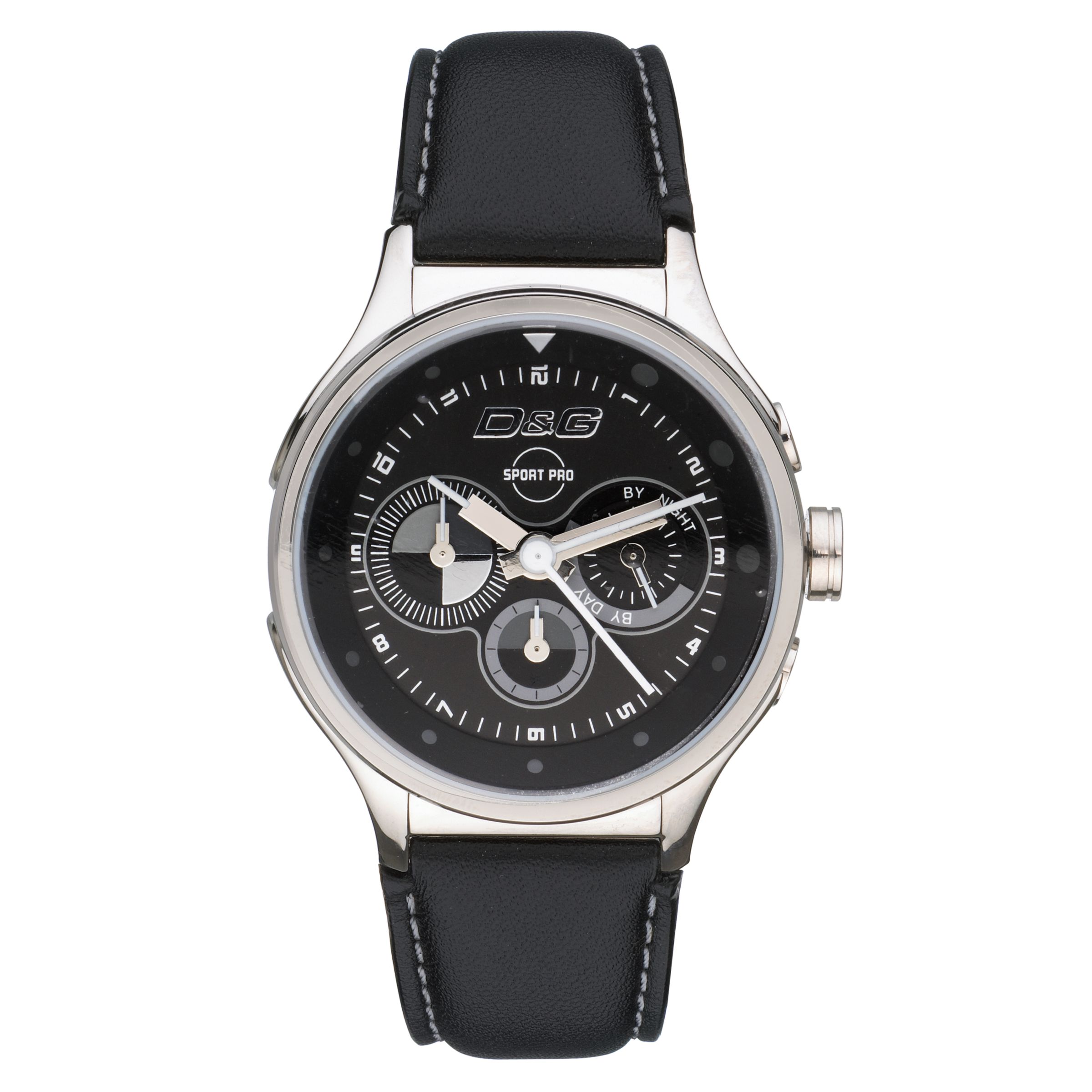 D&G Men's Code Name Black Chronograph Watch, DW0211 D&G Men's Code Name Black Chronograph Watch, DW0211