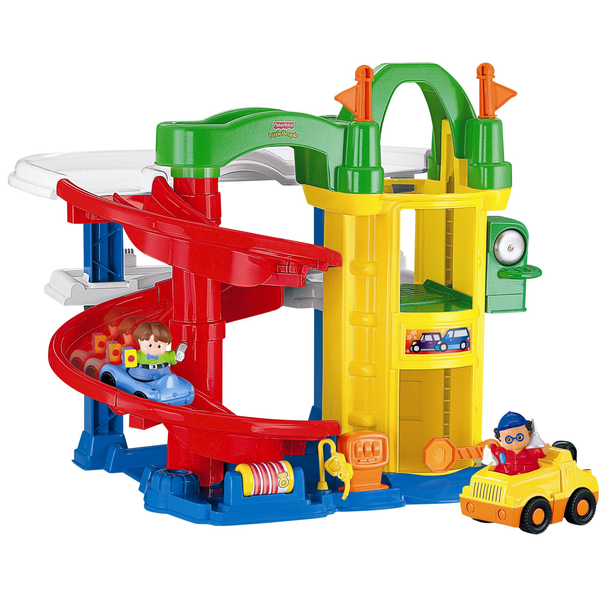 Fisher-Price Little People Racing Ramps Garage