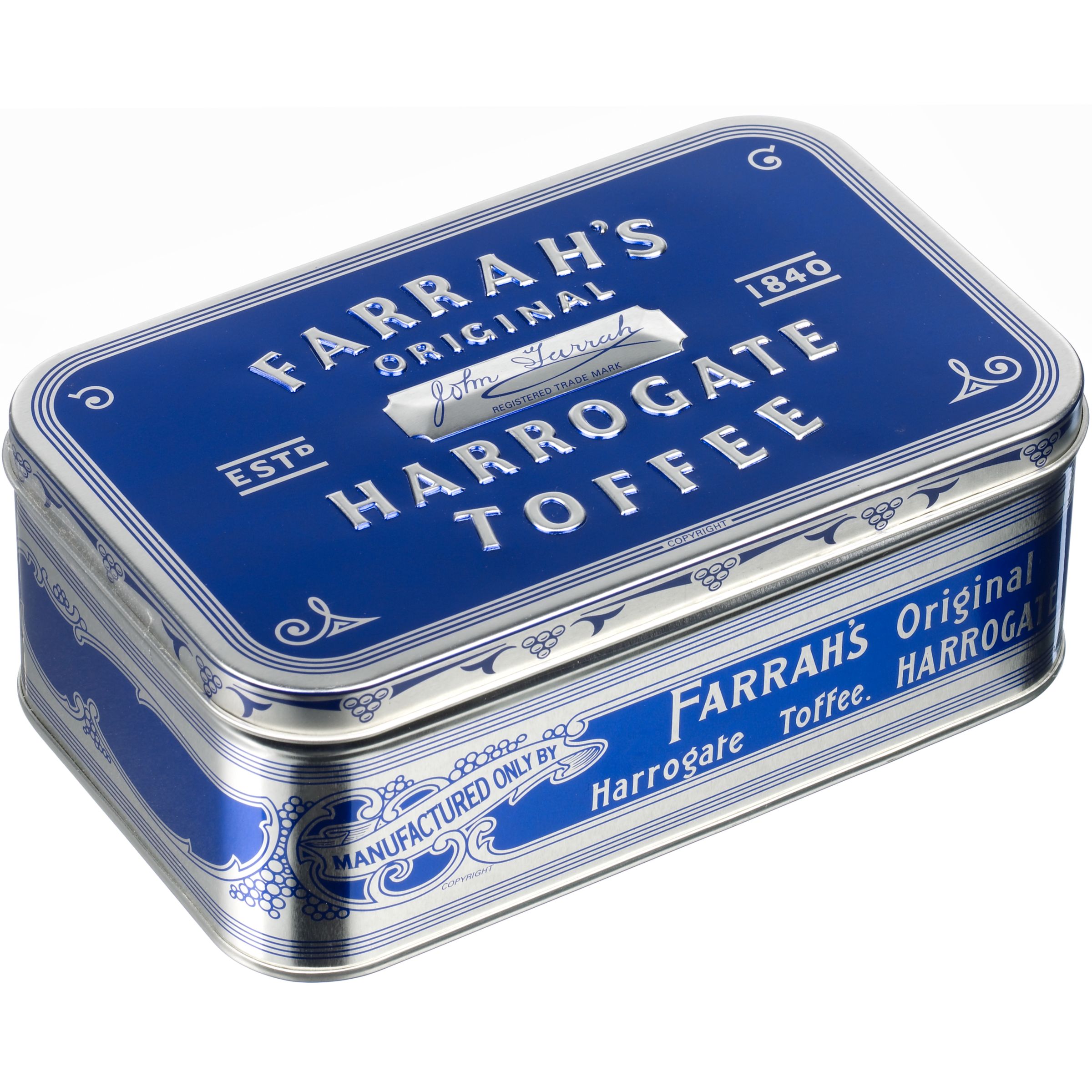 Farrah's Large Original Harrogate Toffee Tin, 350g Farrah's Large Original Harrogate Toffee Tin, 350g
