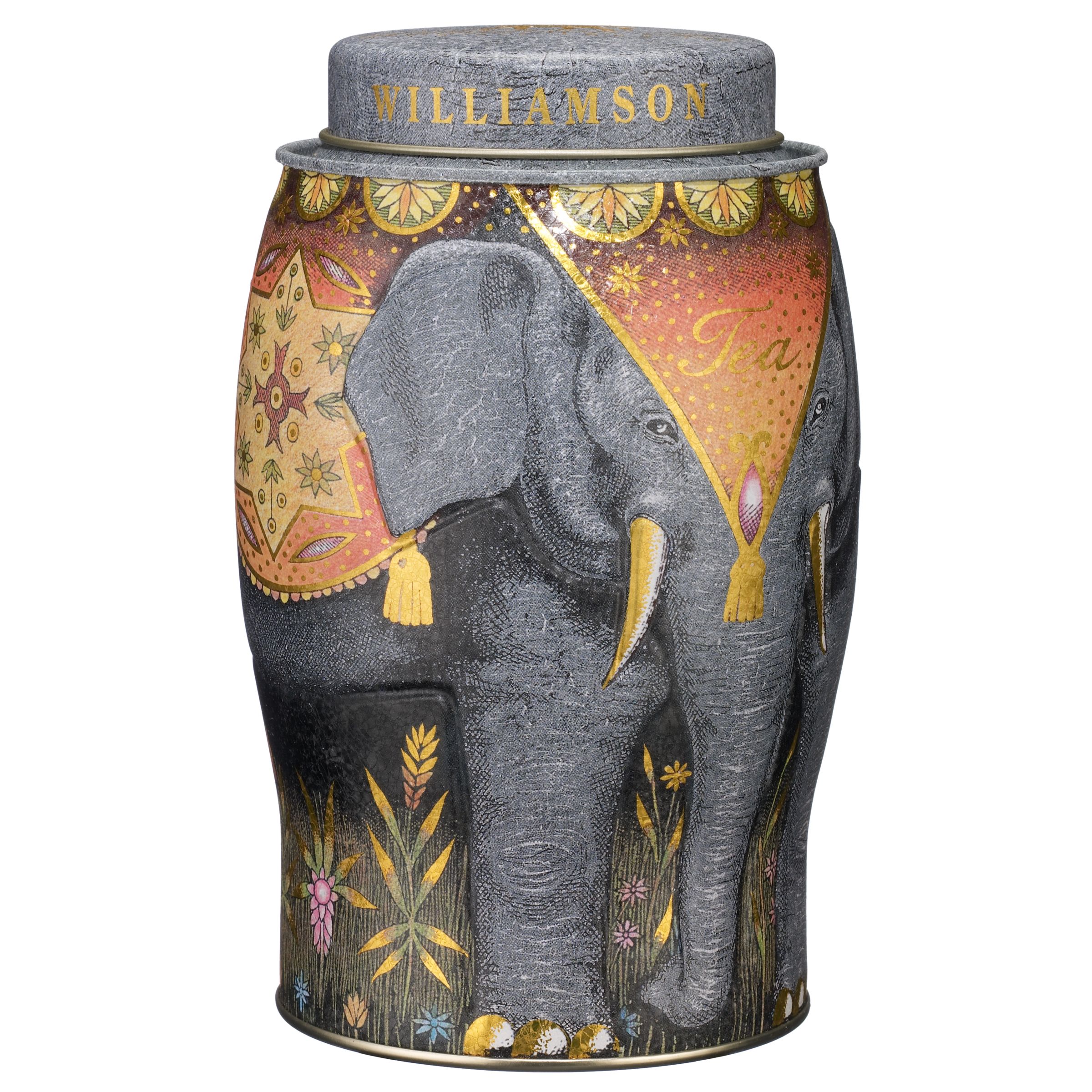 Williamson Tea Elephant Caddy, Earl Grey 125g Williamson Tea Elephant Caddy, Earl Grey 125g