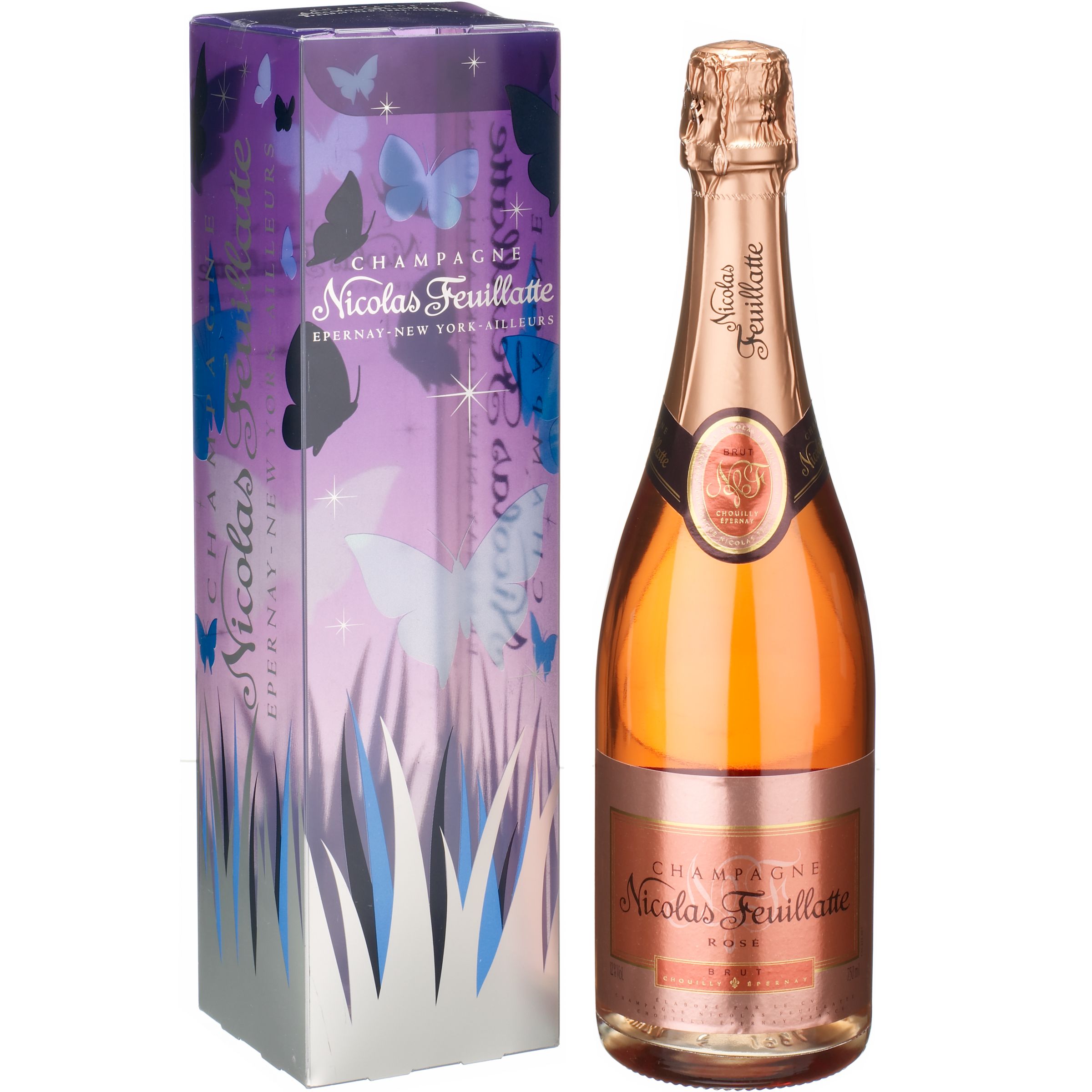 Gift Boxed Rose Champagne 75cl