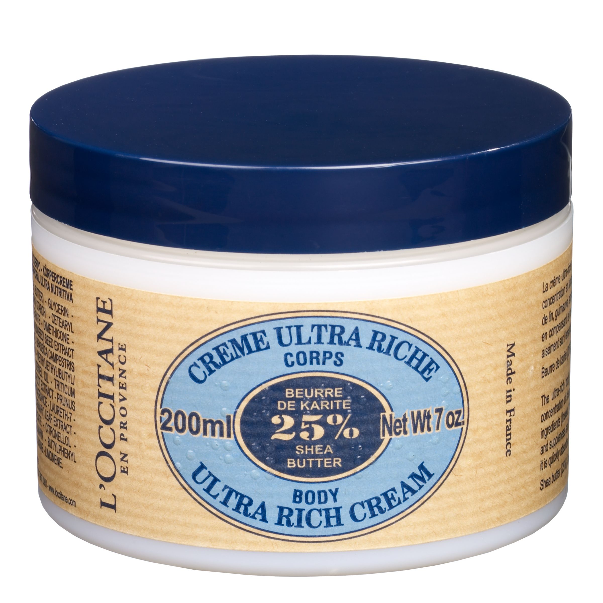LOccitane Shea Butter Body Cream 200ml