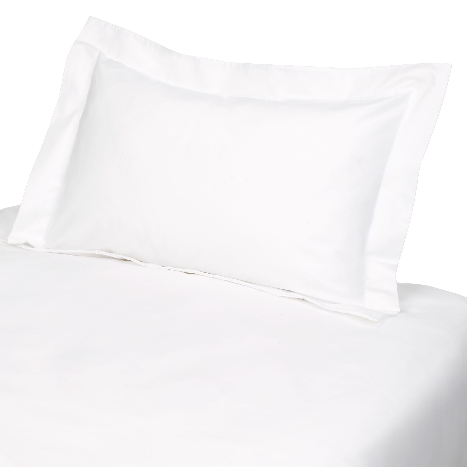 John Lewis Cot Duvet Cover and Oxford Pillowcase