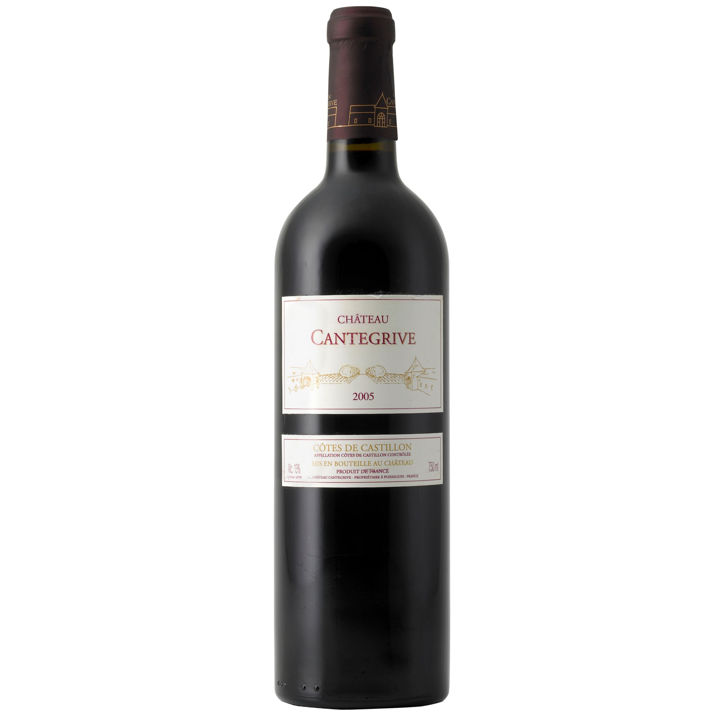 Chandacircteau Cantegrive 2005 Candocirctes de Castillon Bordeaux France