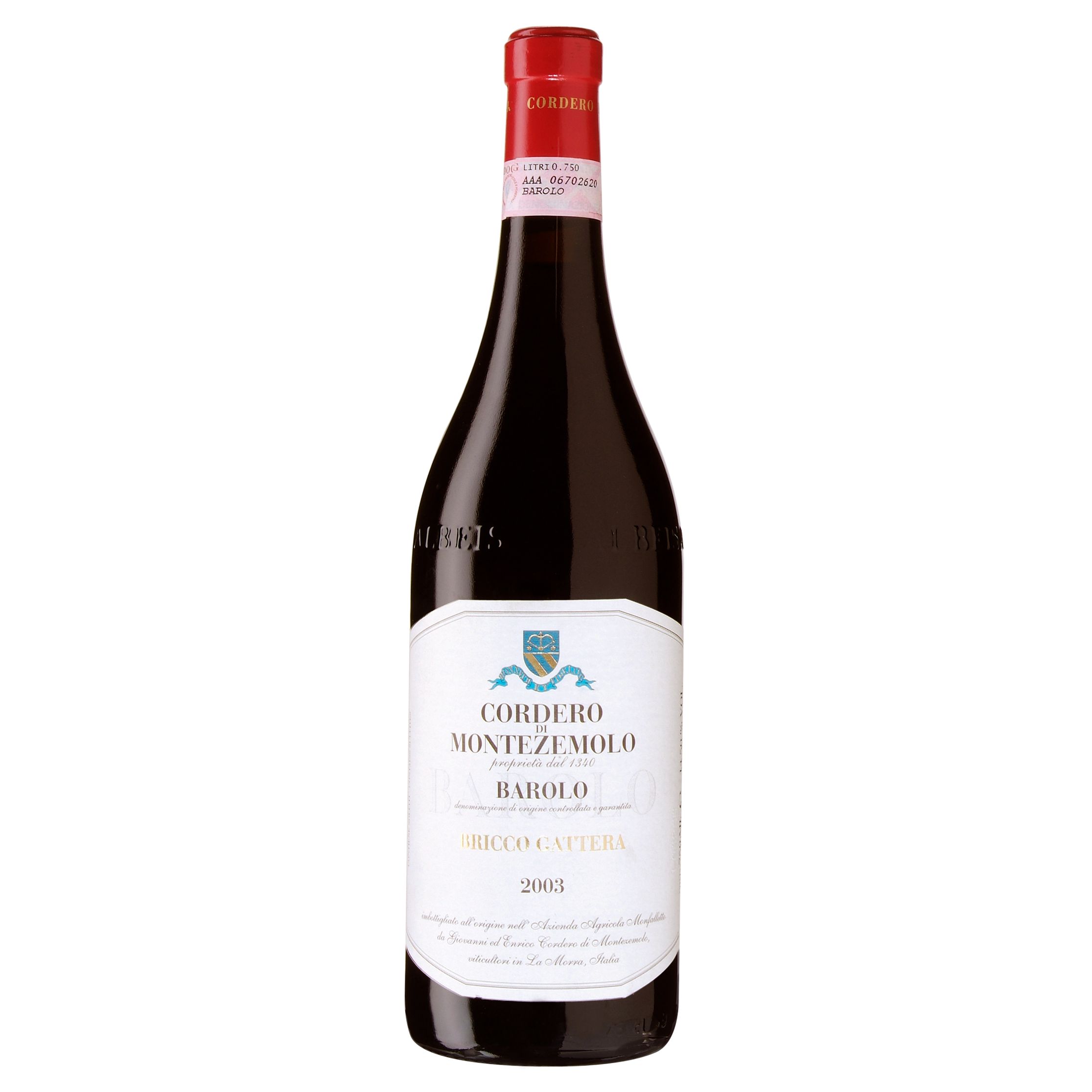 Cordero di Montezemolo Bricco Gattera 2003 Barolo Piedmont Italy