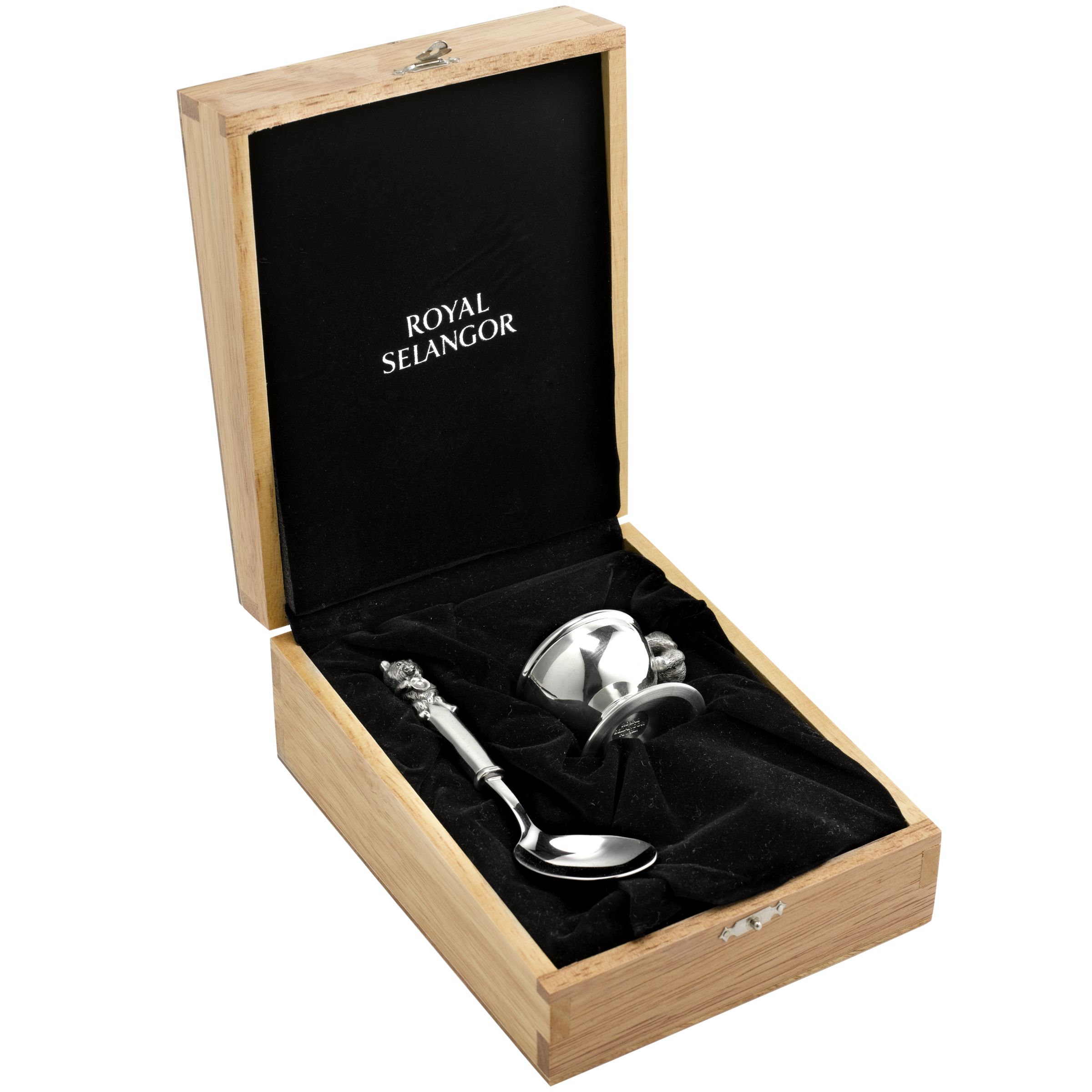 Royal Wedding Spoons on Buy Royal Selangor Pewter Teddy Egg Cup   Spoon Online At Johnlewis