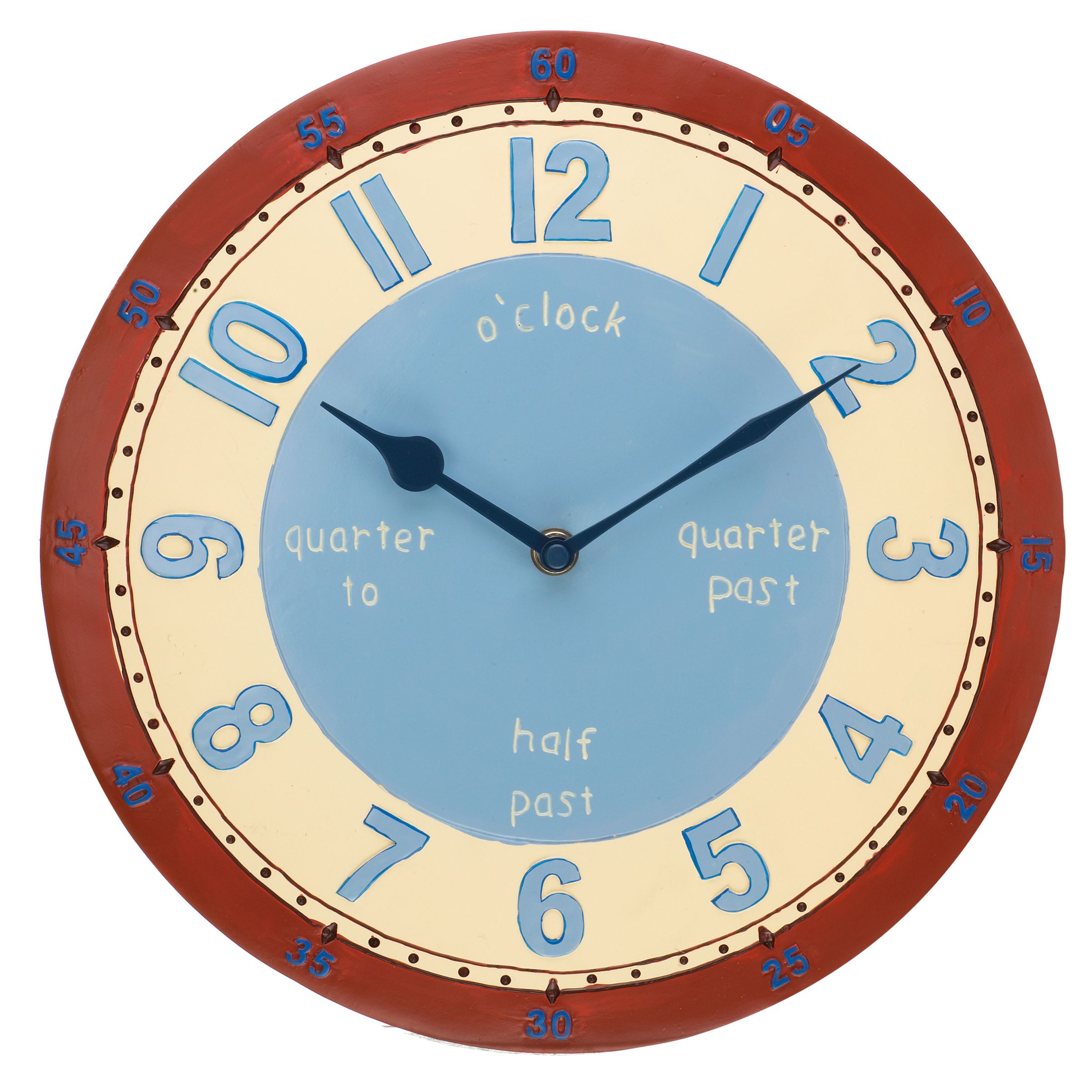 Tell the Time Wall Clock