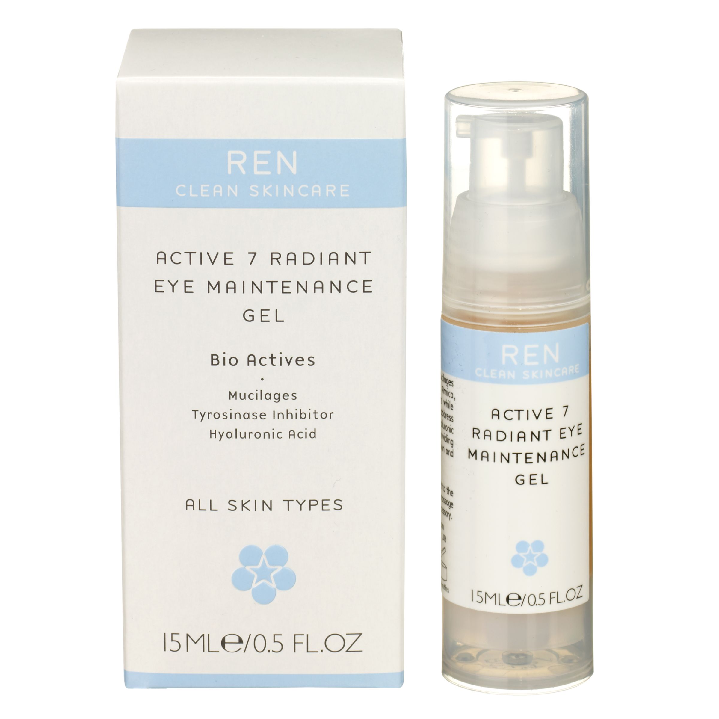 Ren Active 7 Radiant Eye Maintenance Gel, 15ml
