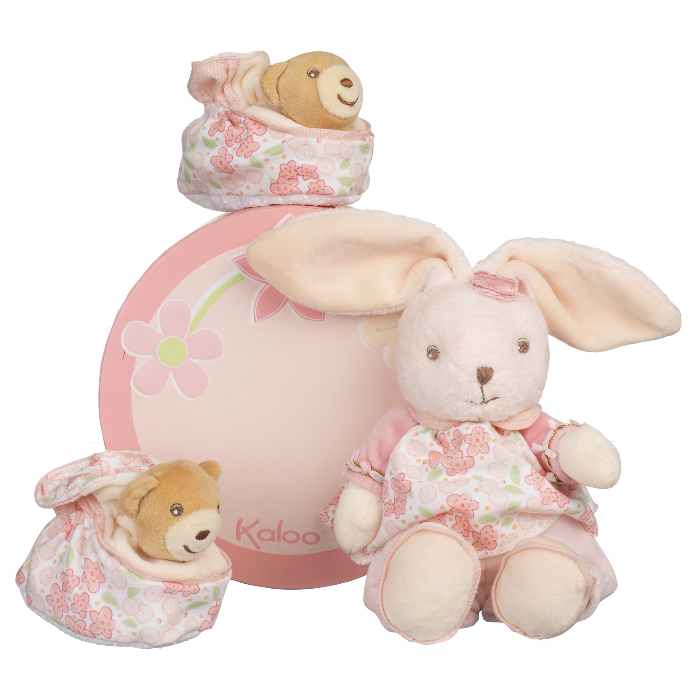 Liliblue Floppy Rabbit Booties BluePink