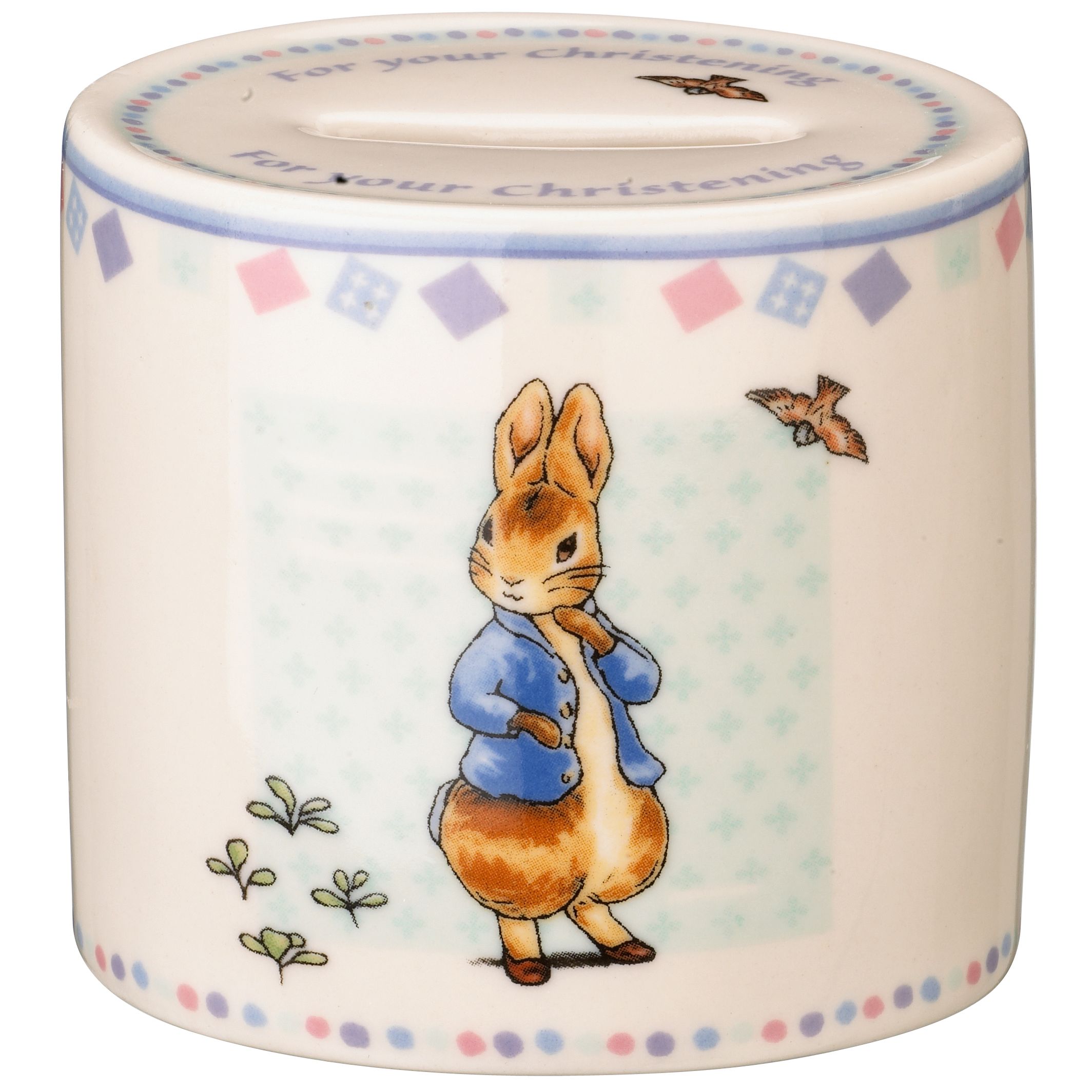 Wedgwood Peter Rabbit Christening Money Box