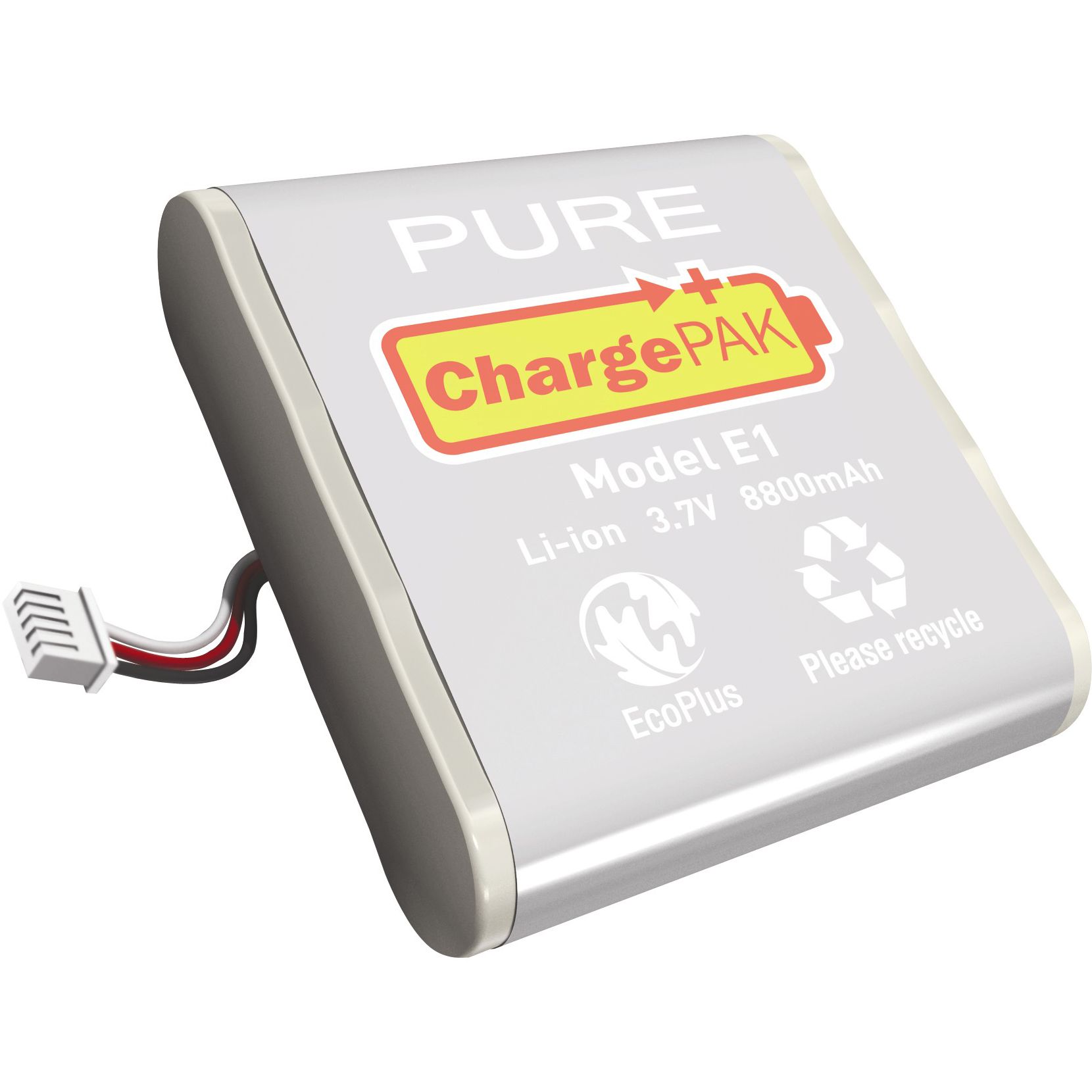 Specifically for Pure DAB radios with a dedicated rechargeable Chargepak socket"," this is a rechargeable battery pack which fits into the existing battery compartment and charges off the standard mains supply"," when plugged in