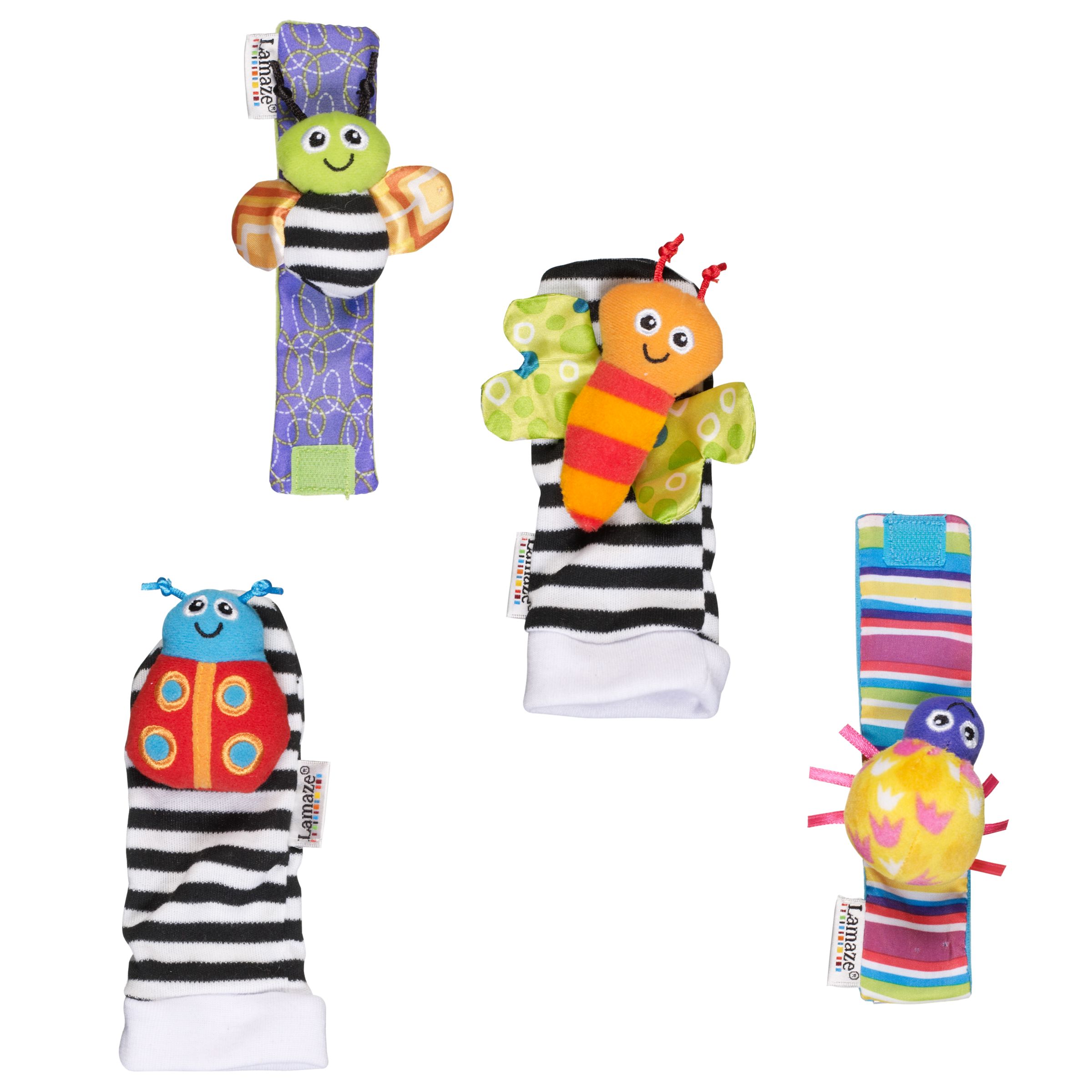 Lamaze Wrist Rattle and Footfinder Set