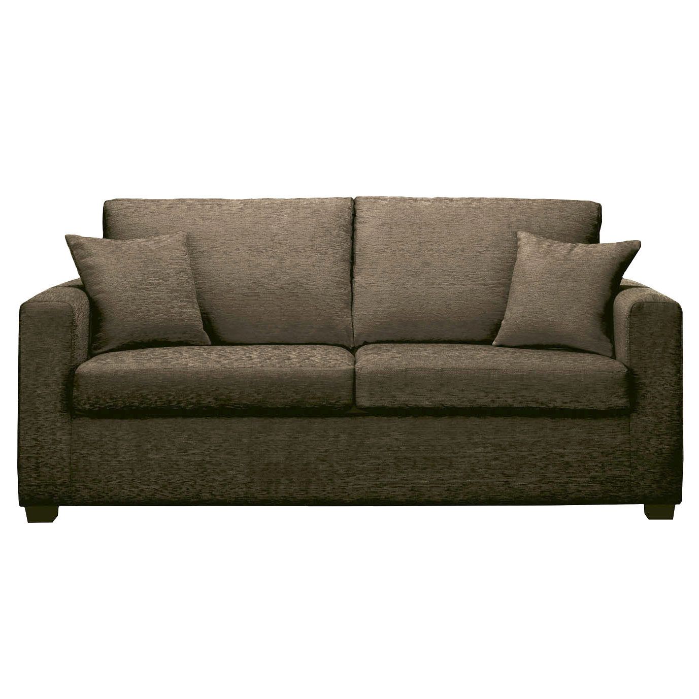 John Lewis Ravel Medium Sofa Bed, Brown