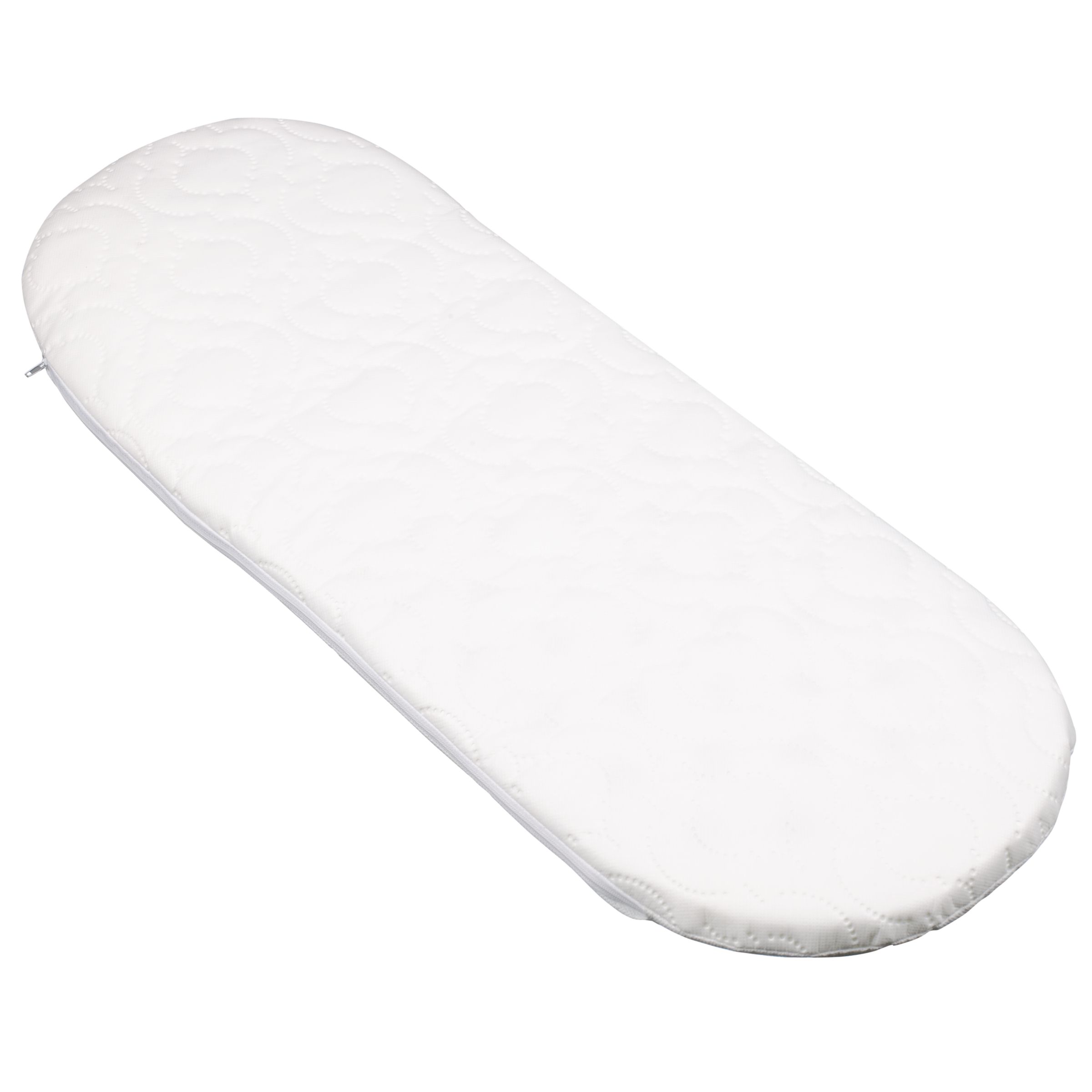 John Lewis Foam Mattress for Moses Basket, L75 x W28cm