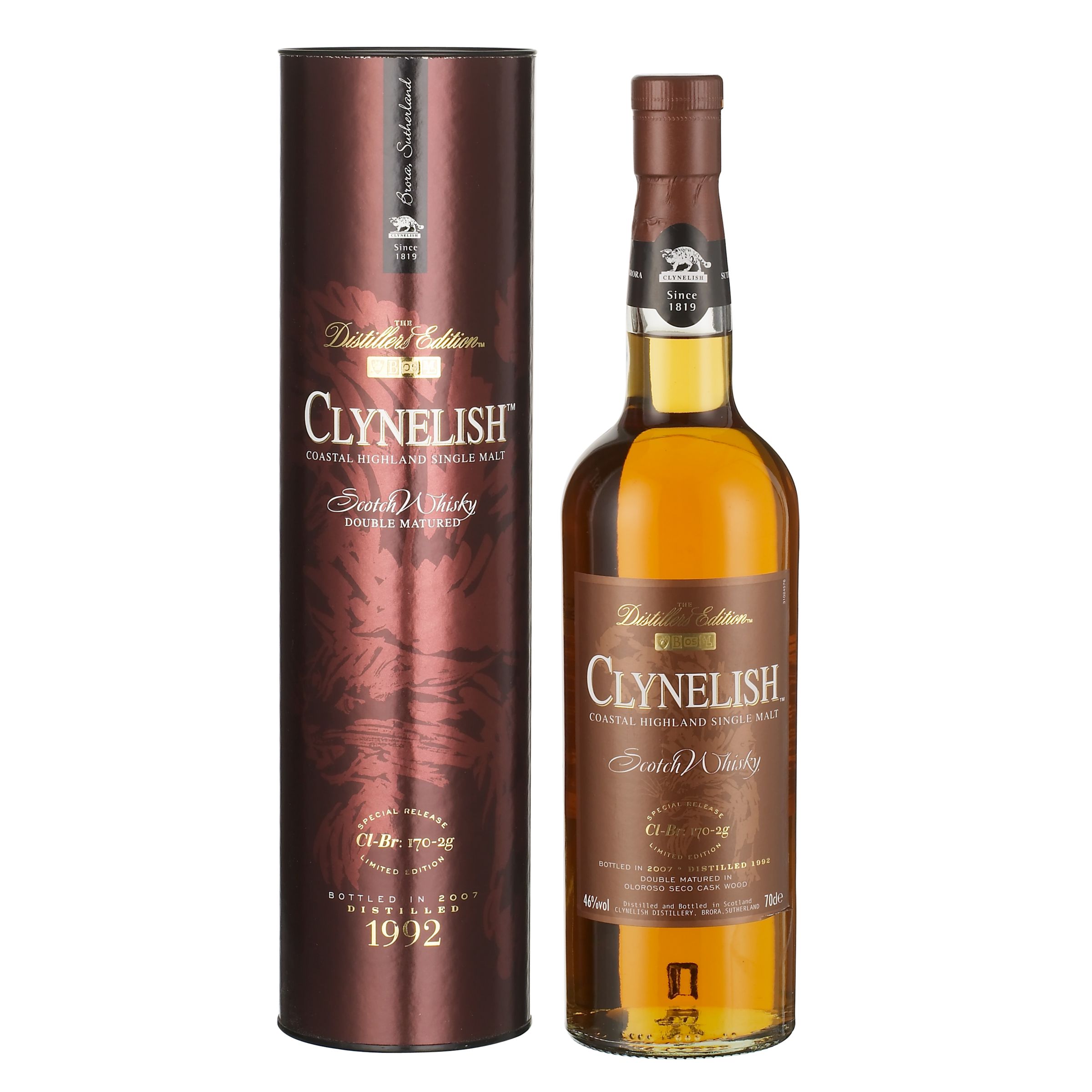Clynelish Distillers Edition - Oloroso Seco Scotch Whisky Clynelish Distillers Edition - Oloroso Seco Scotch Whisky