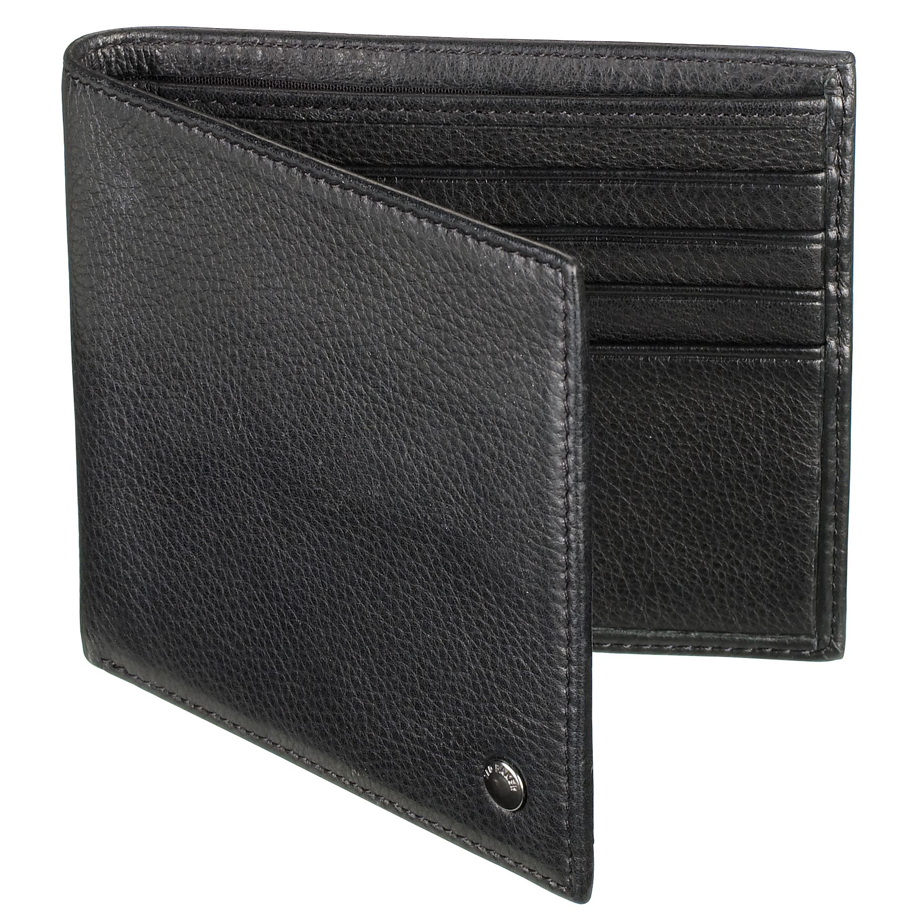 Ted Baker Anville Bifold Leather Wallet, Black