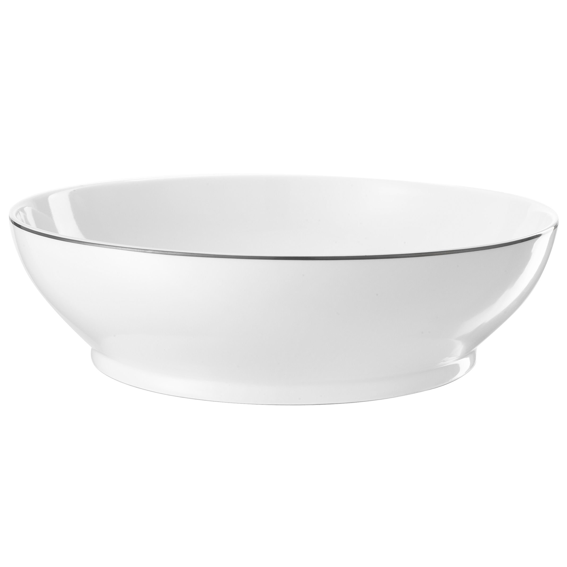 Black Lines Serving Bowl, 26cm