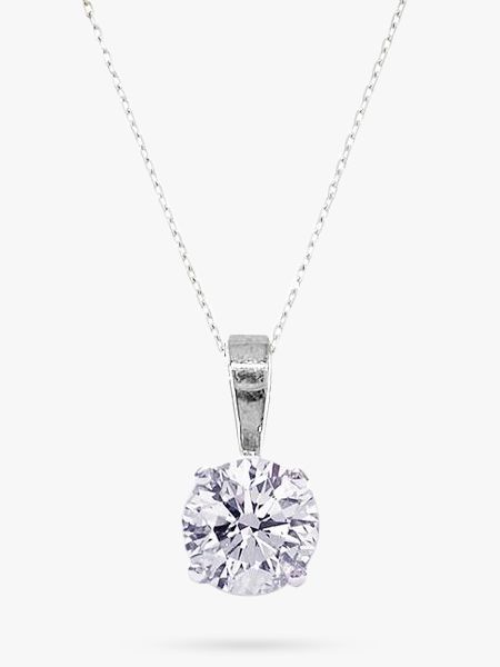 Diamond Pendant Necklace, 0.30 Carat at John Lewis