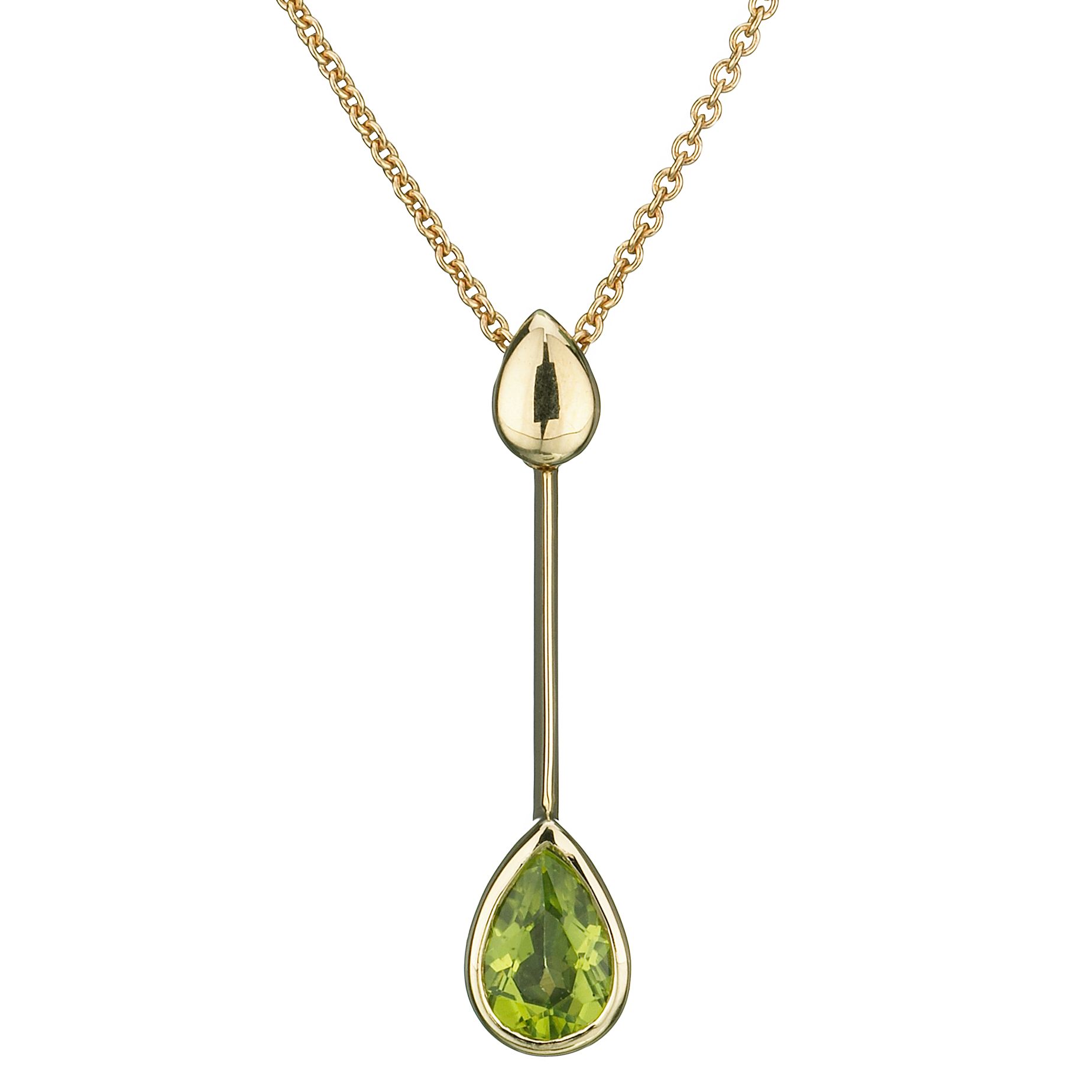 EWA Citrus-Lime Peridot Pendant