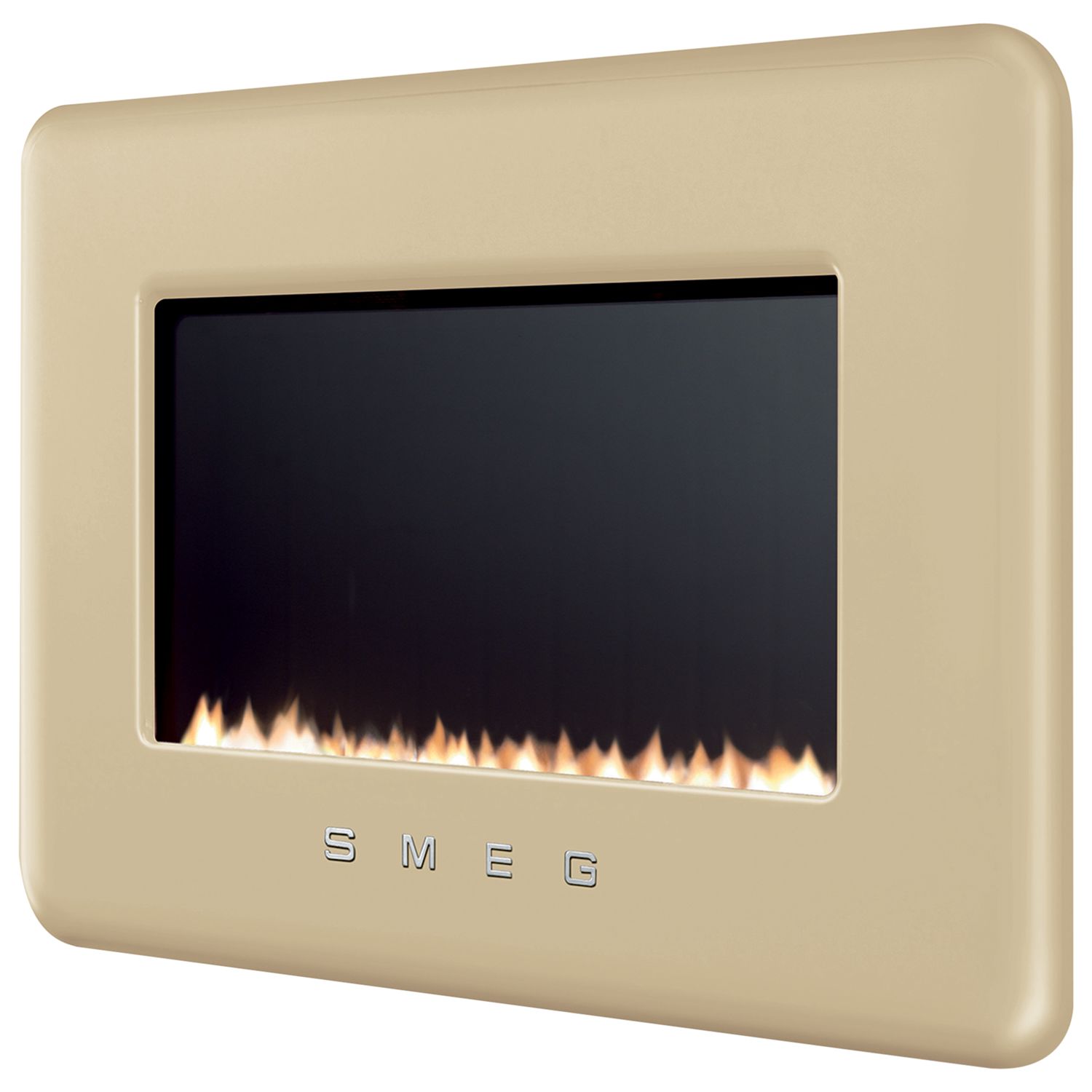 Smeg L30FABCR Flueless Gas Fire, Cream at John Lewis