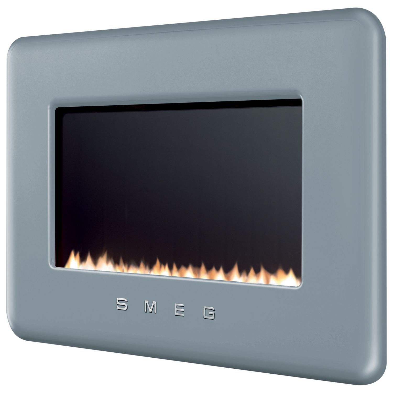 Smeg L30FABSI Flueless Gas Fire, Silver at John Lewis