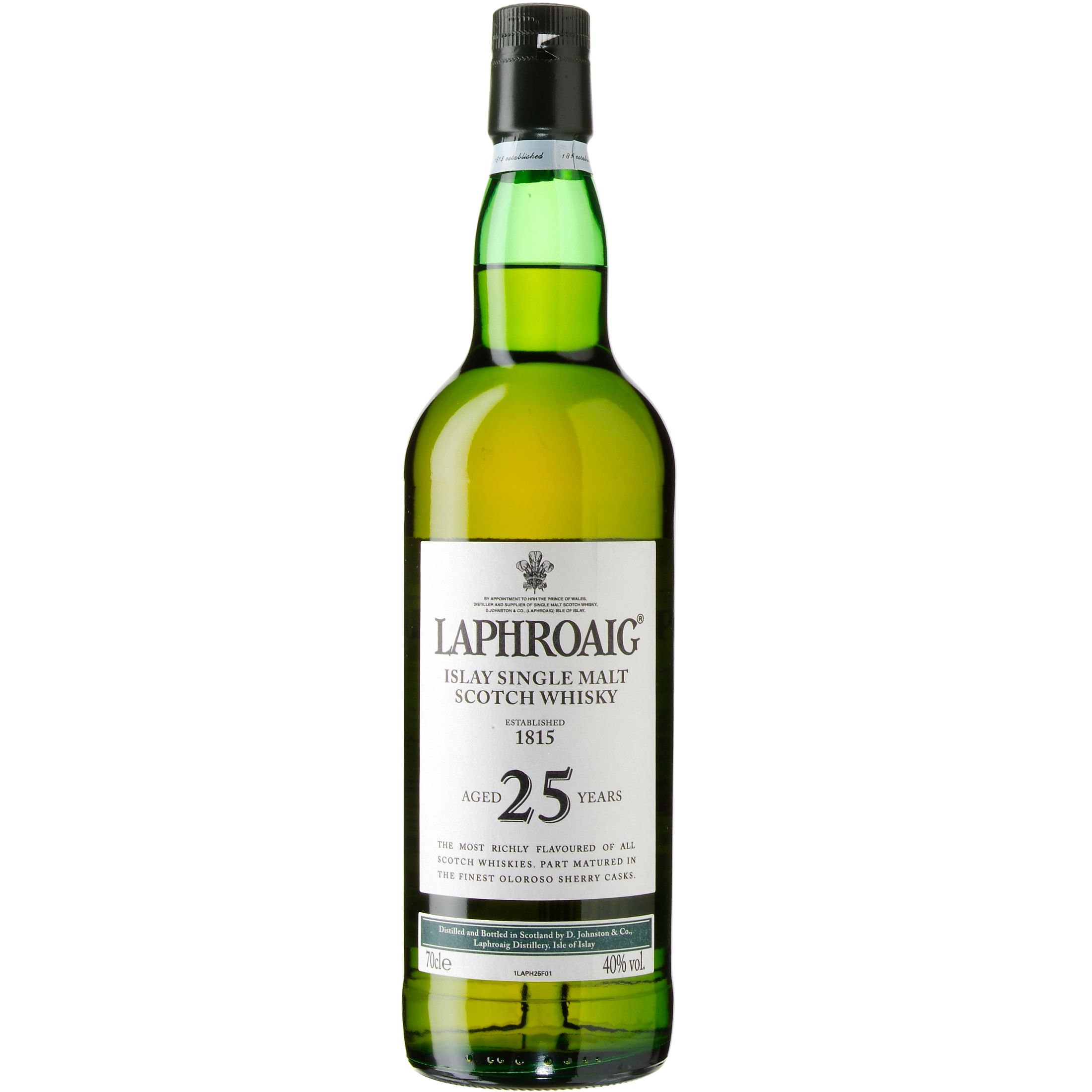 Laphroaig 25 Year-Old Islay Malt Whisky