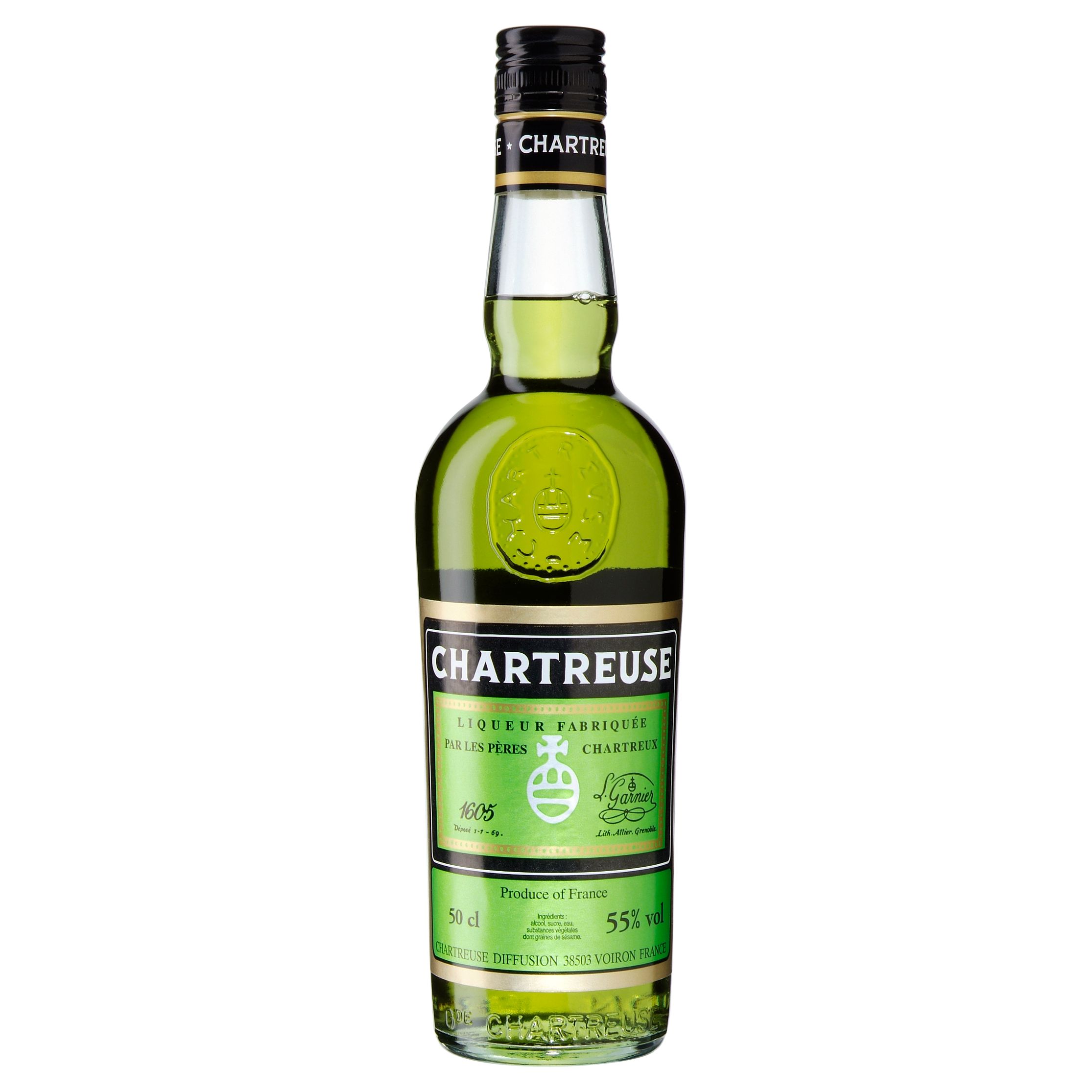 Chartreuse Green Liqueur, 50cl at John Lewis