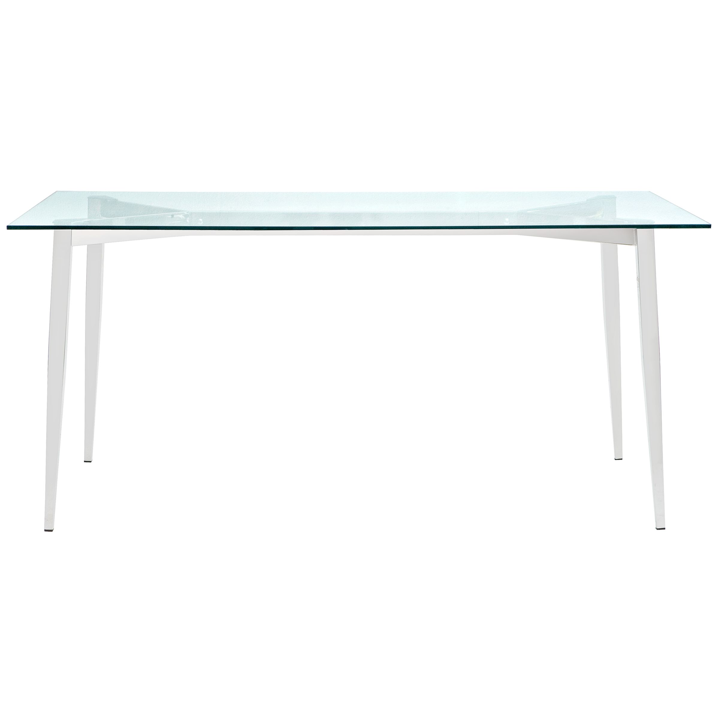 John Lewis Skye Table, Glass at John Lewis