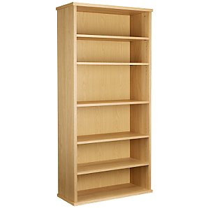 Novel Bookcase, 5 Shelf, Oak