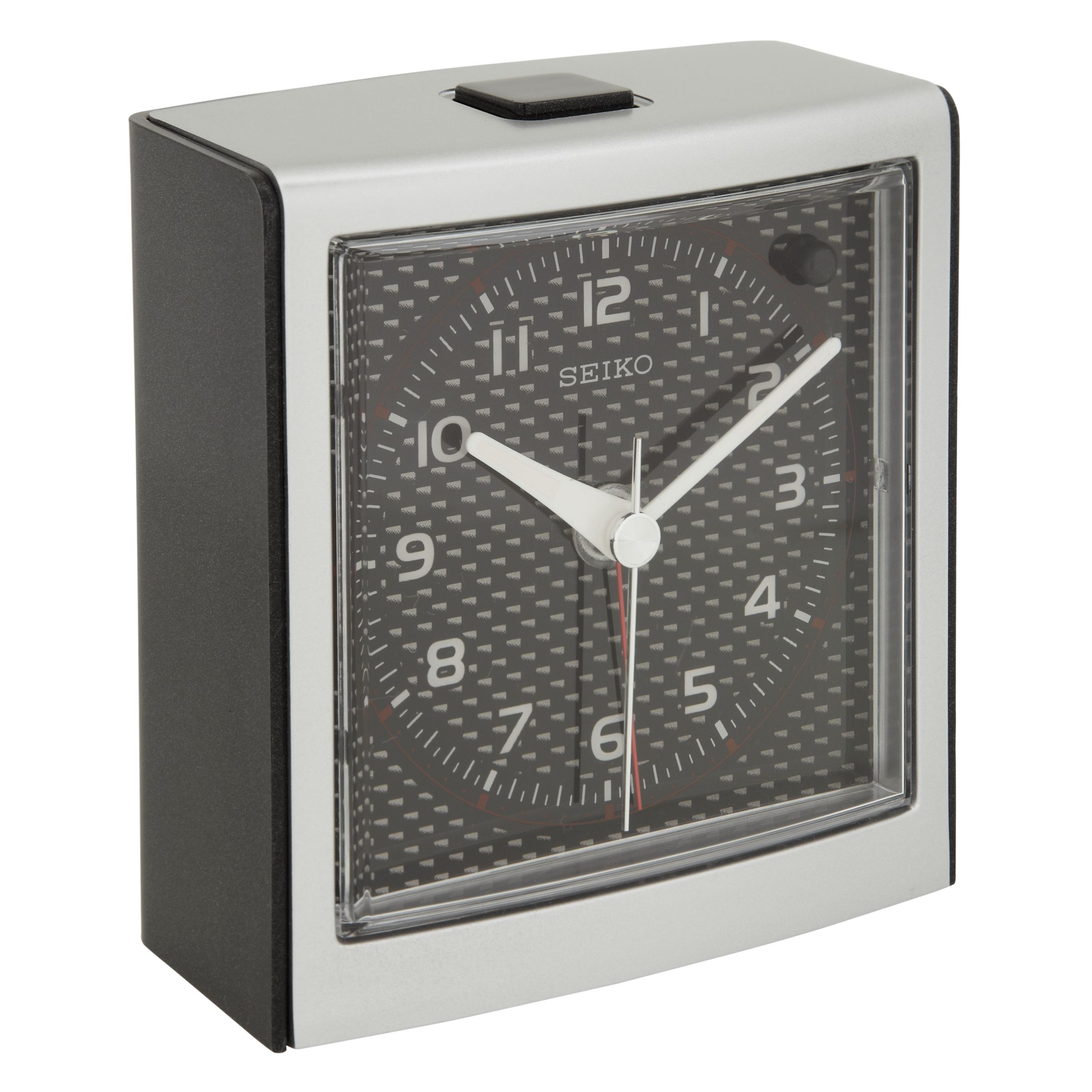 Seiko Square Clock, Red/Black