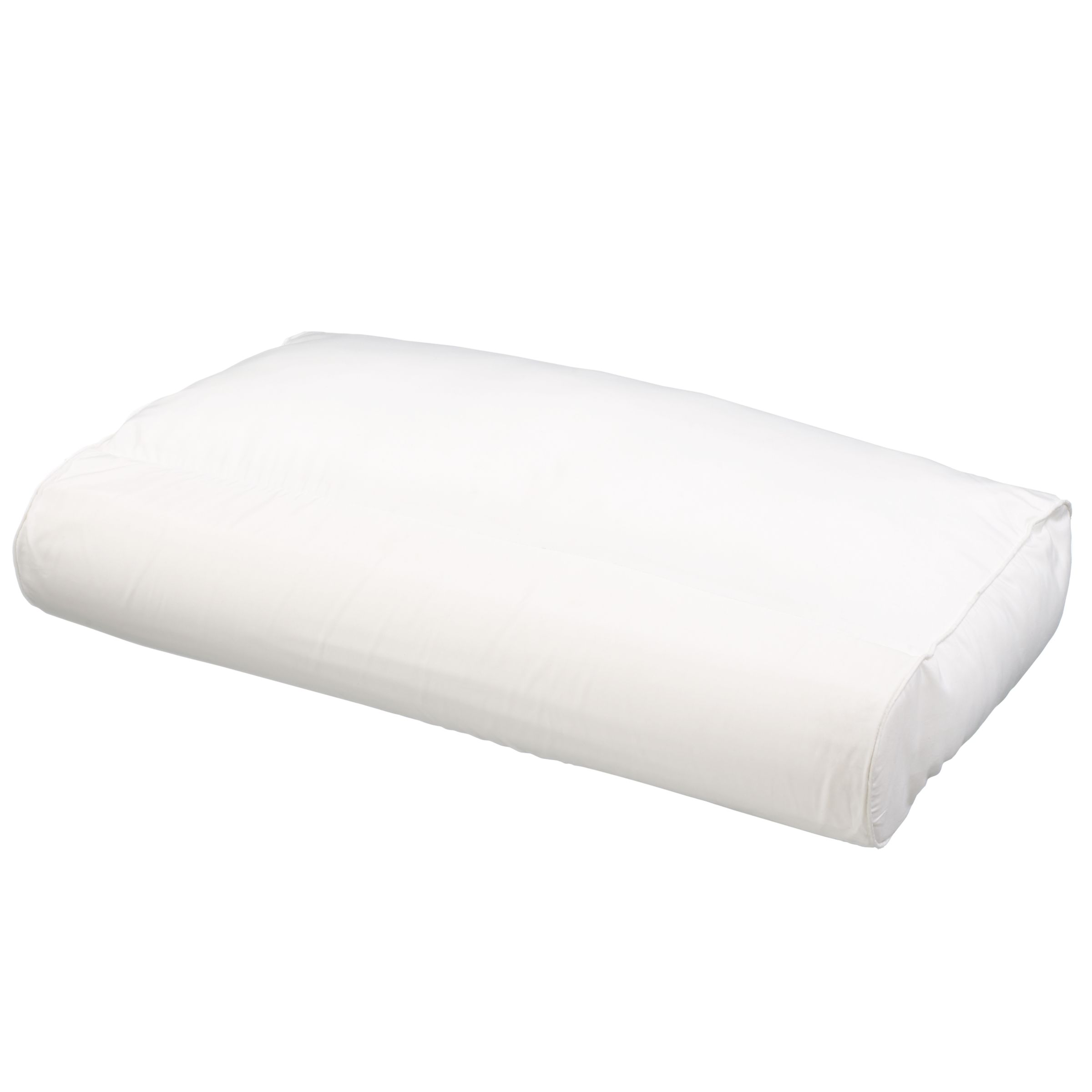 John Lewis Microfibre / Memory Foam Neck Support Pillow