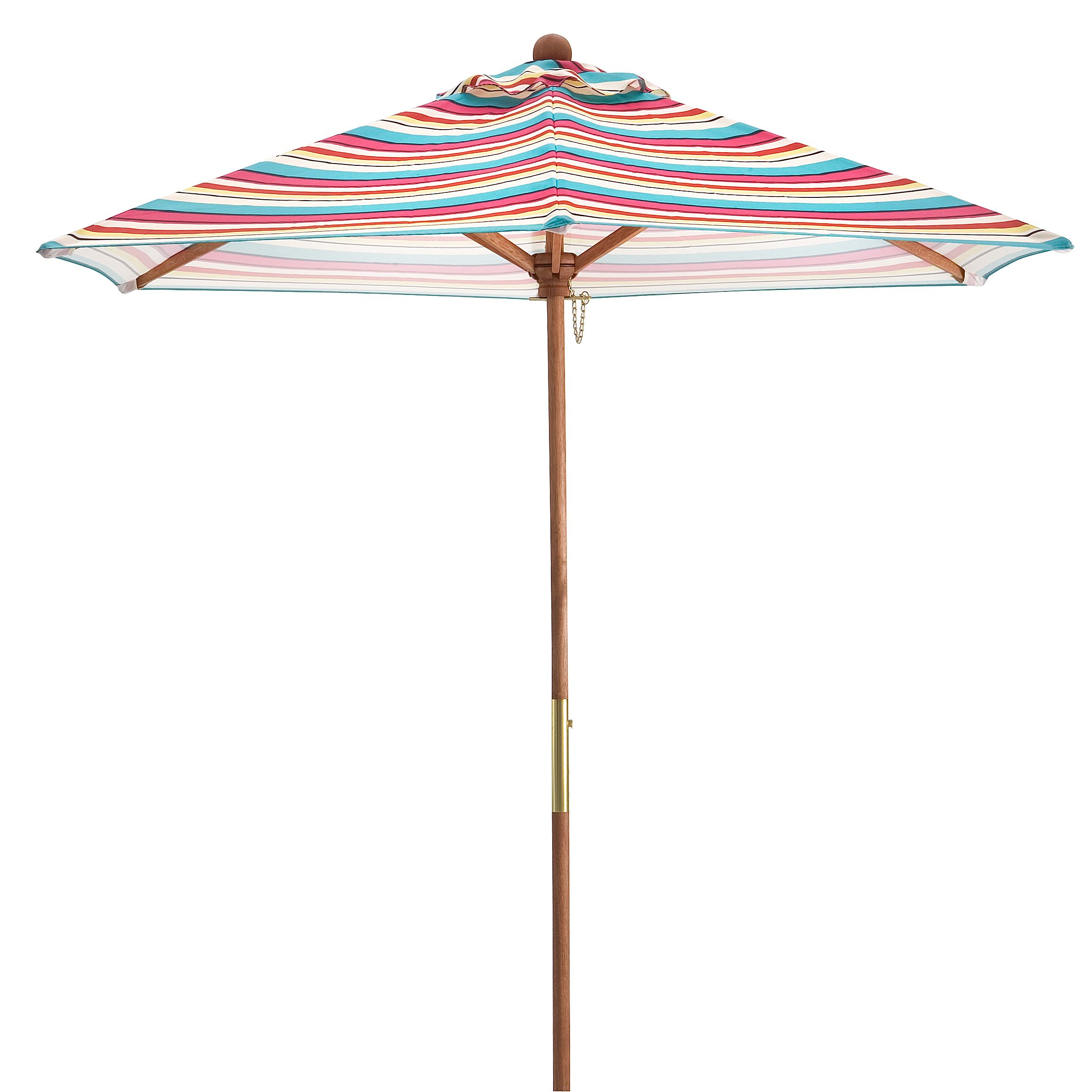 John Lewis Silhouette Stripe Garden Parasol