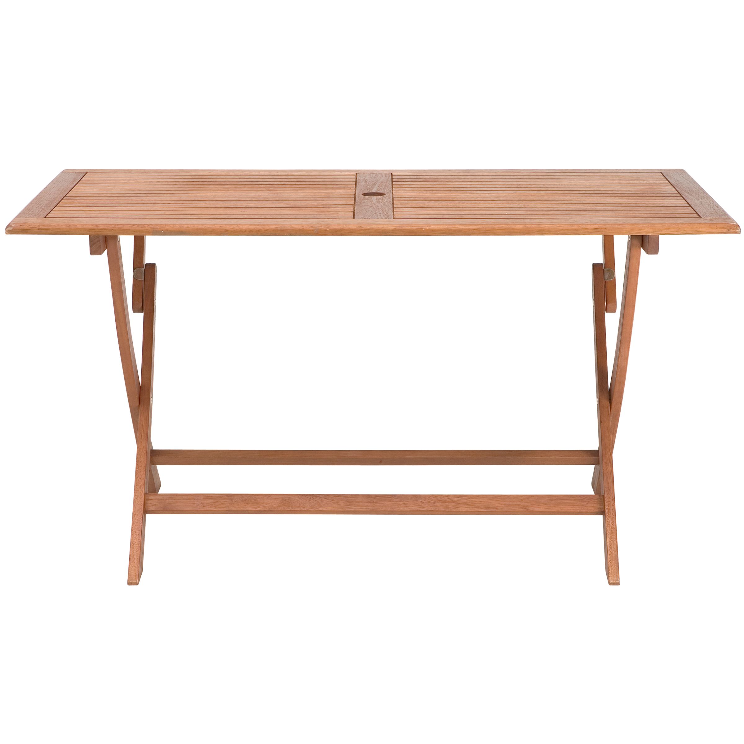 John Lewis Silhouette Folding Garden Table, Rectangular