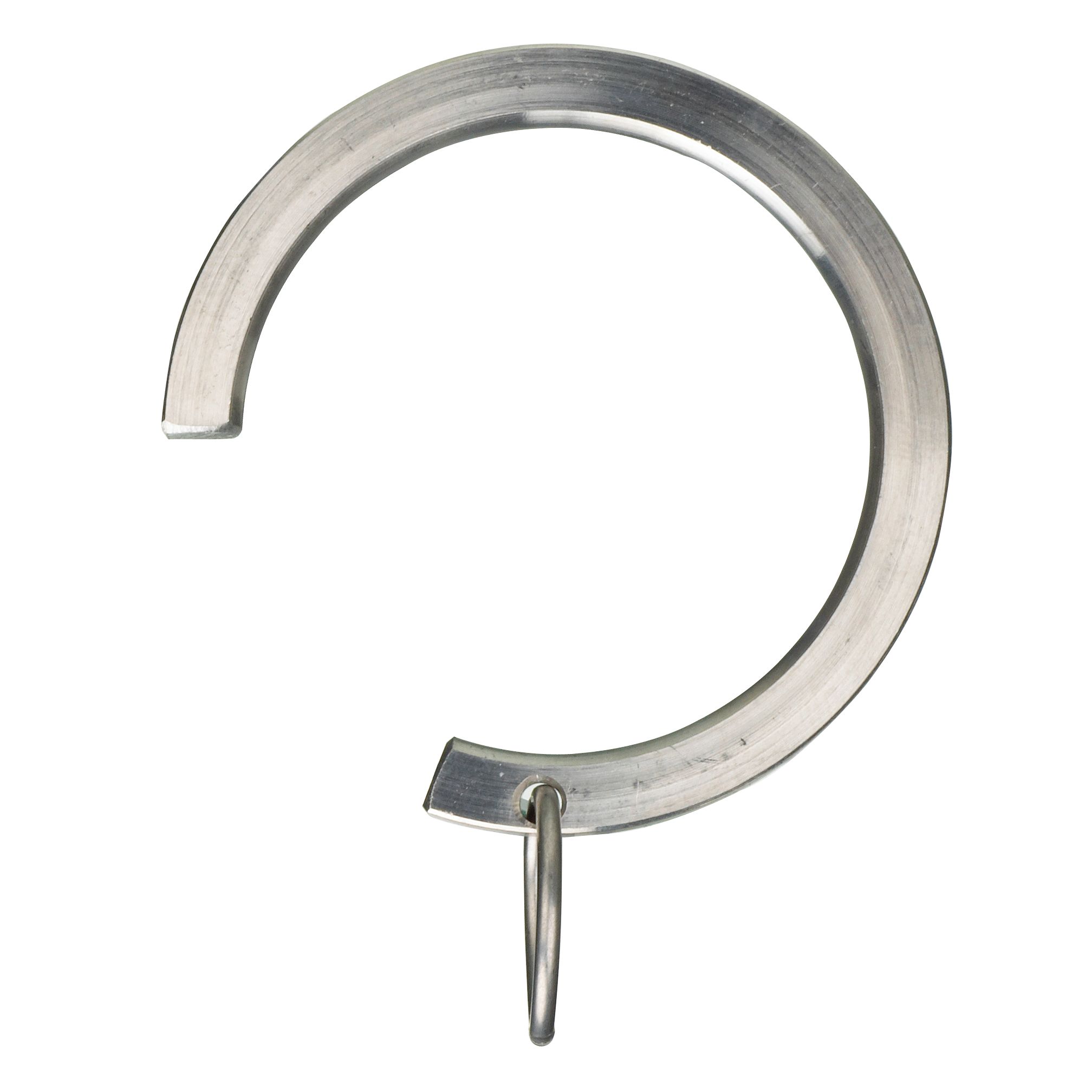 John Lewis Stainless Steel Passing Rings, 30mm, Pack of 6
