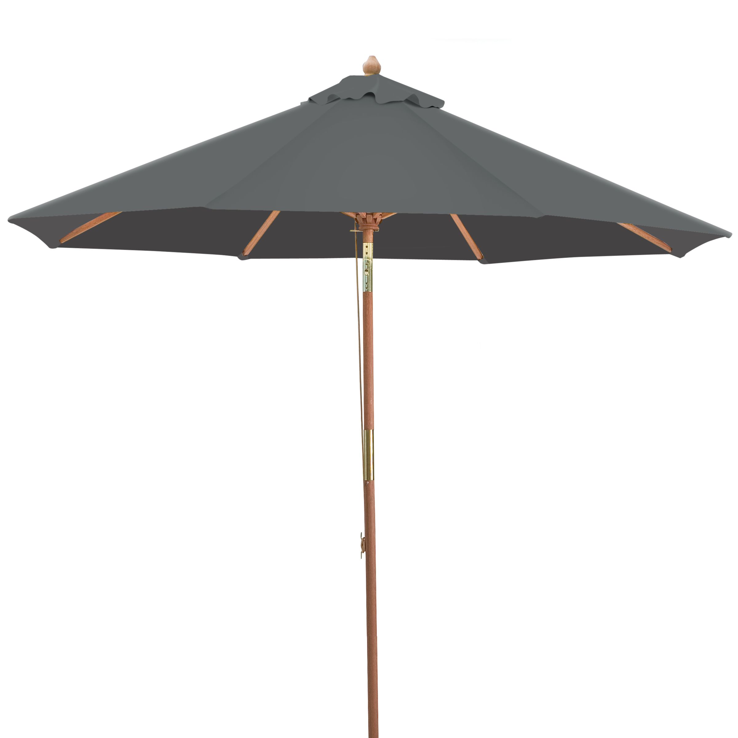 John Lewis Tilting Parasol, Black
