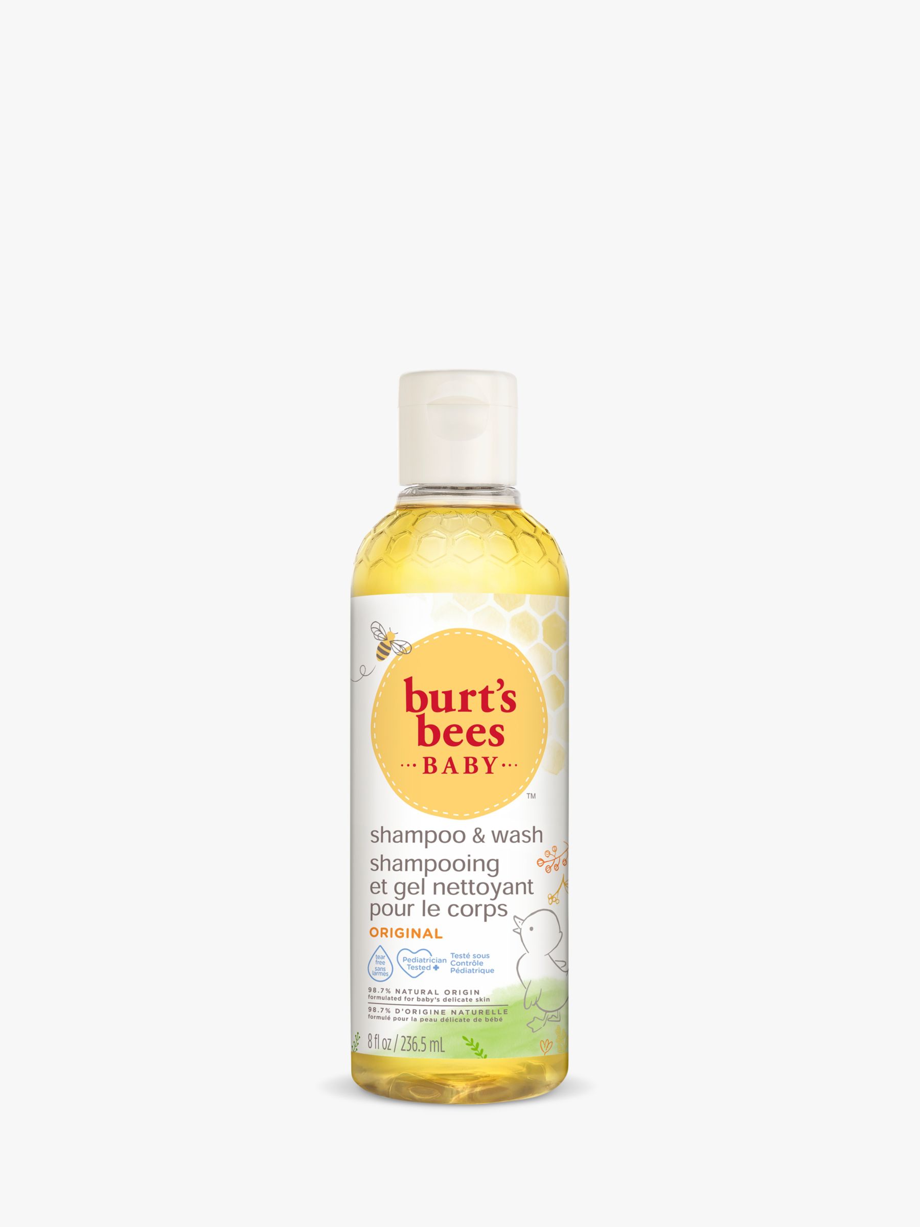 Burtand#39;s Bees Baby Bee No Tears Shampoo, 236ml
