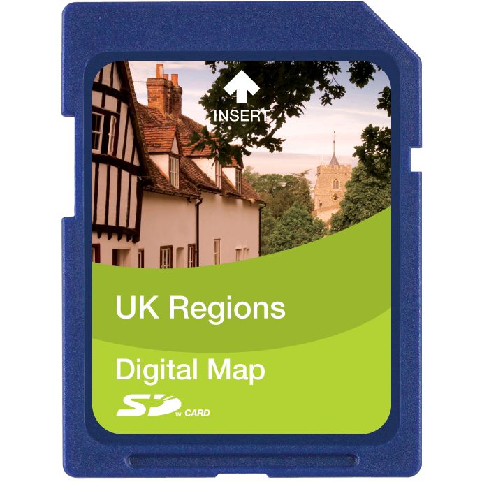 Satmap Central England 1:50k SD Map Card