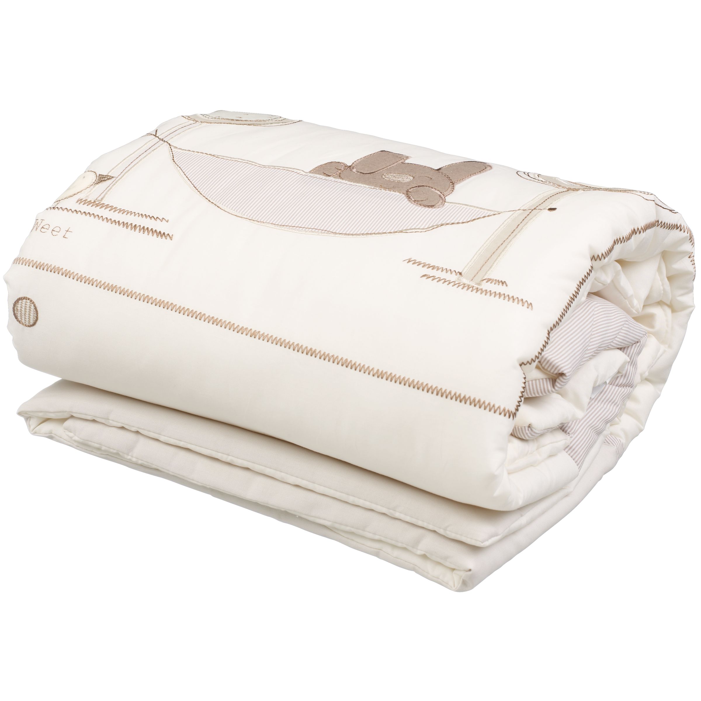 John Lewis Take It Easy Cotbed Quilt