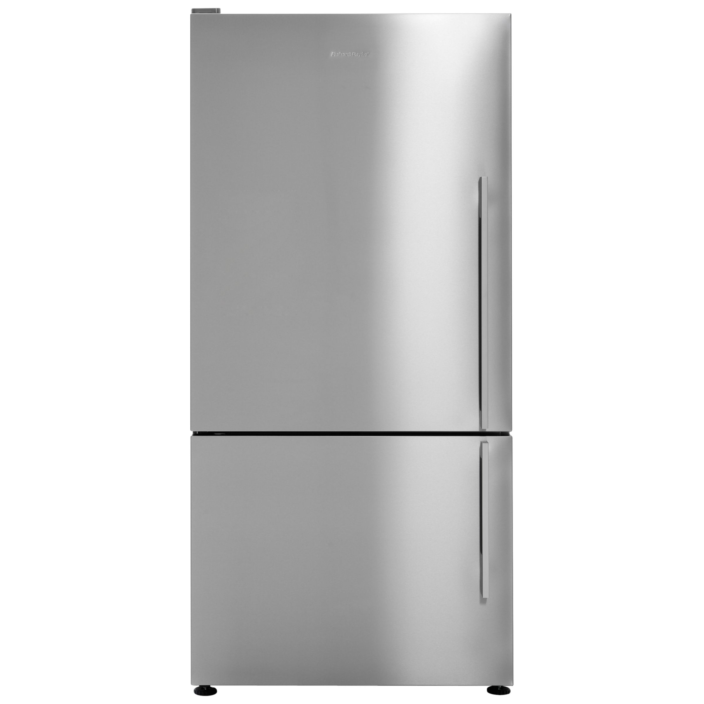 Fisher & Paykel Inox E522BLXFD Fridge Freezer, Stainless Steel at John Lewis