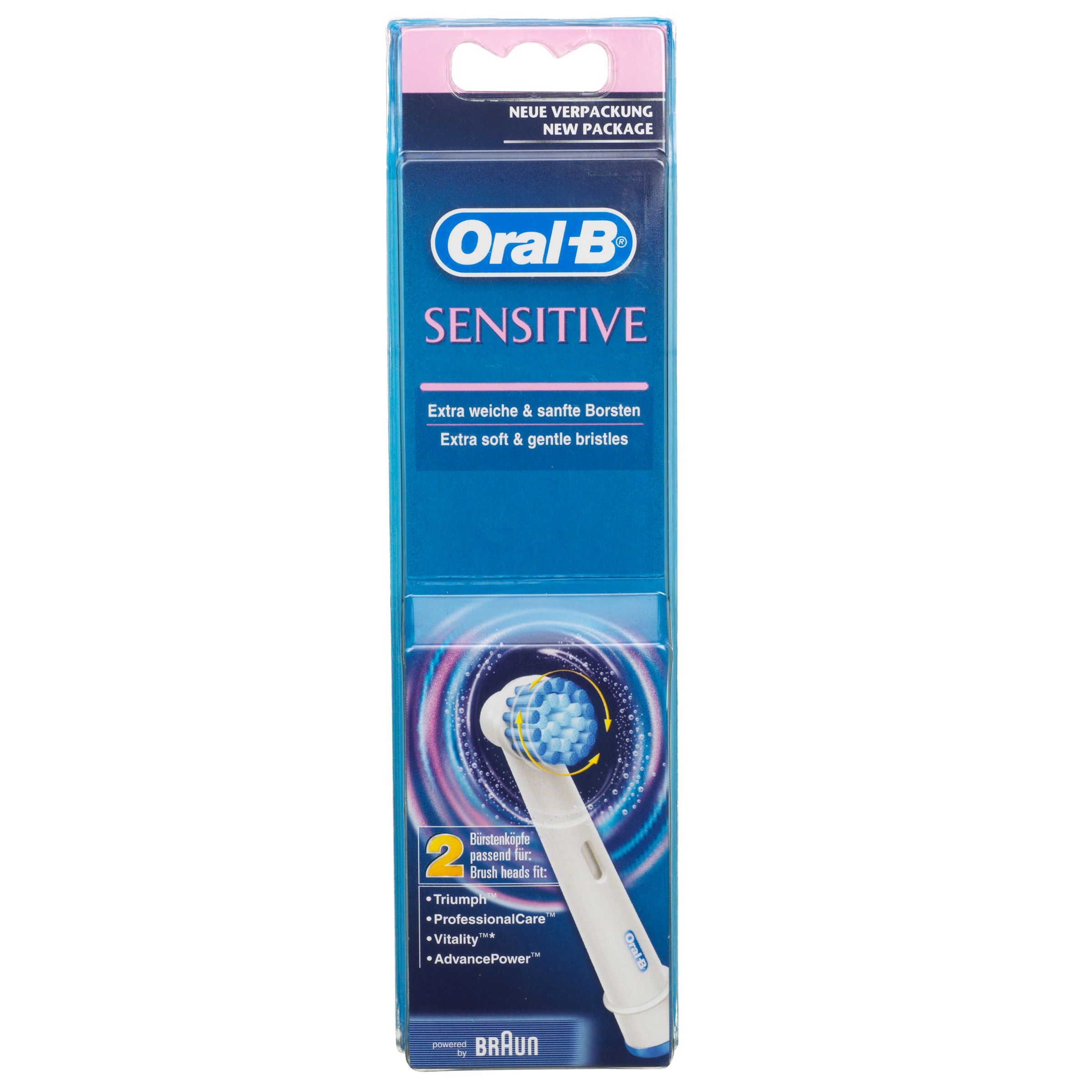 Braun OralB Precision Clean Toothbrush Refills EB174 Pack of 2