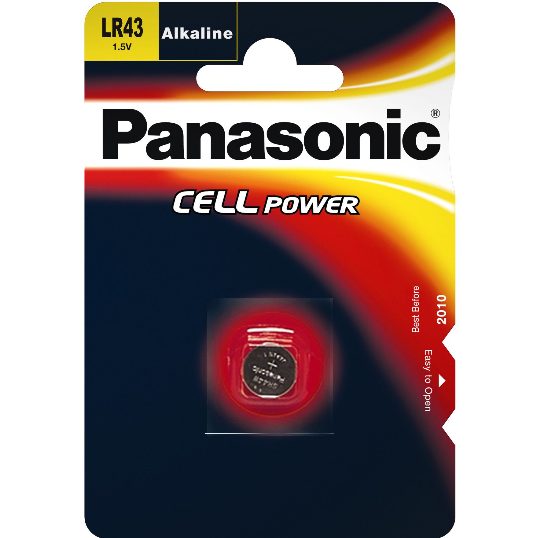 Panasonic Battery, LR43