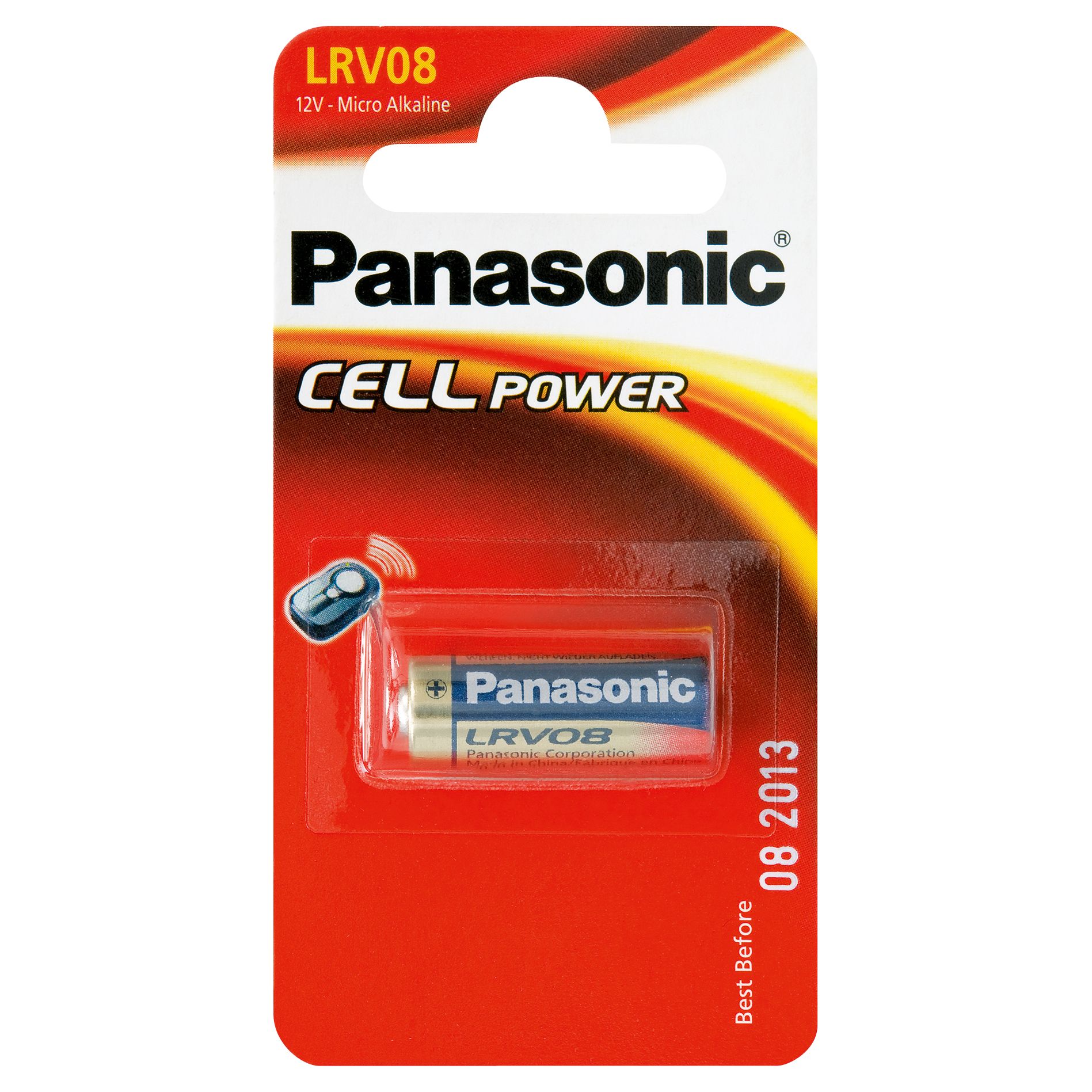 Panasonic Car Alarm Battery, LRV08