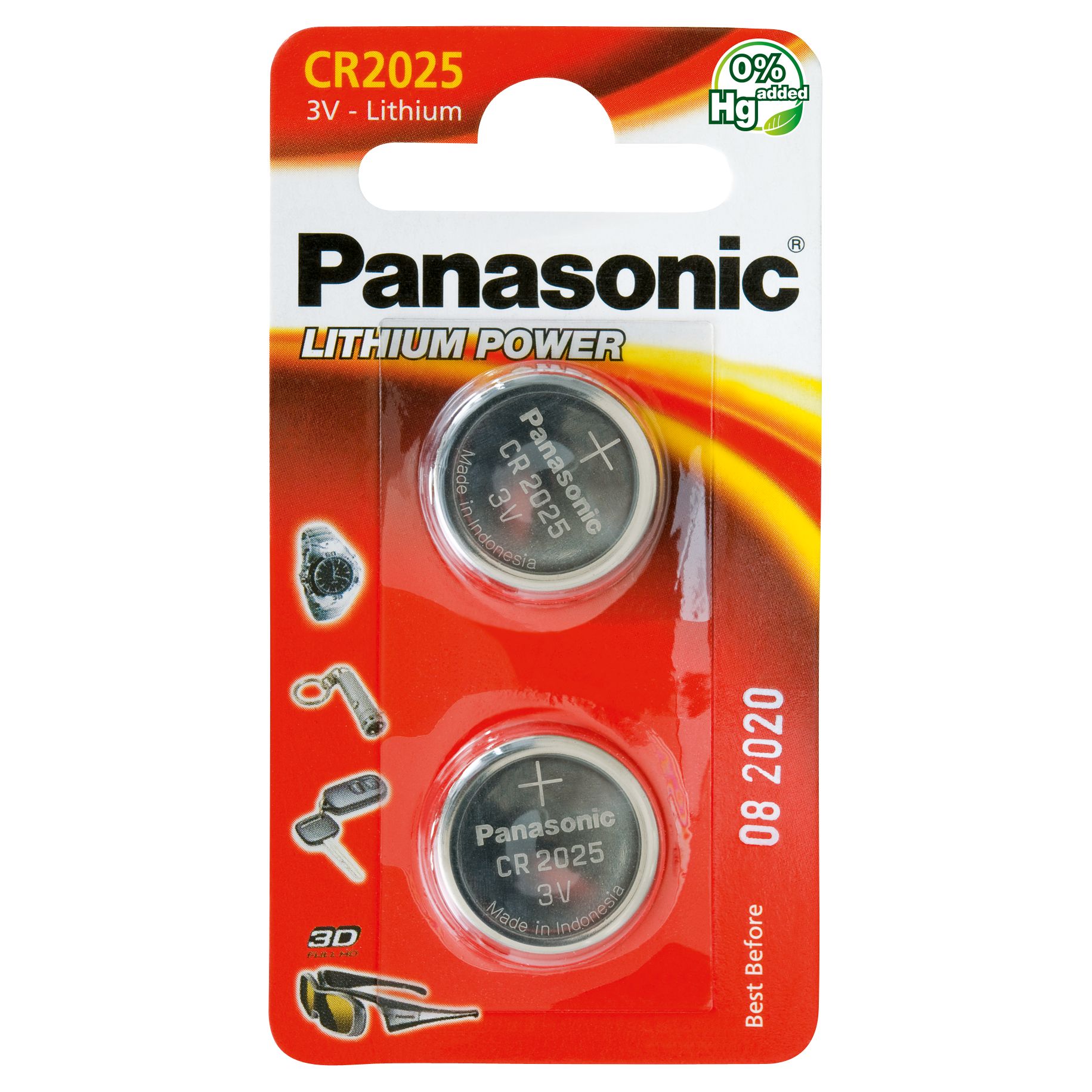 Panasonic Battery, CR2025