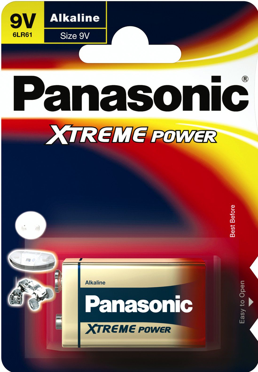 Panasonic Xtreme Battery, 9V